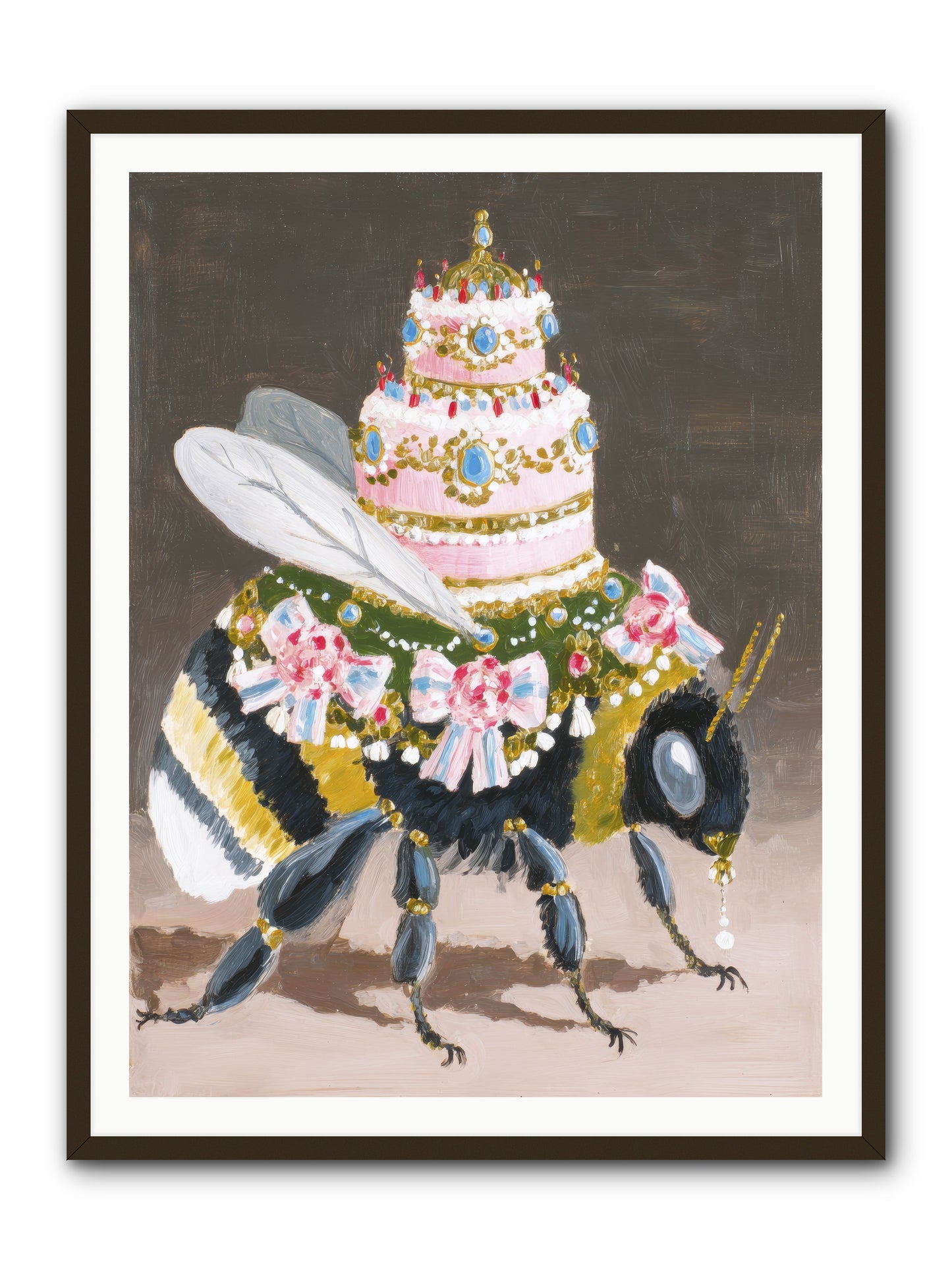 The Magnificent Hush -- Framed Print - Black 36x48