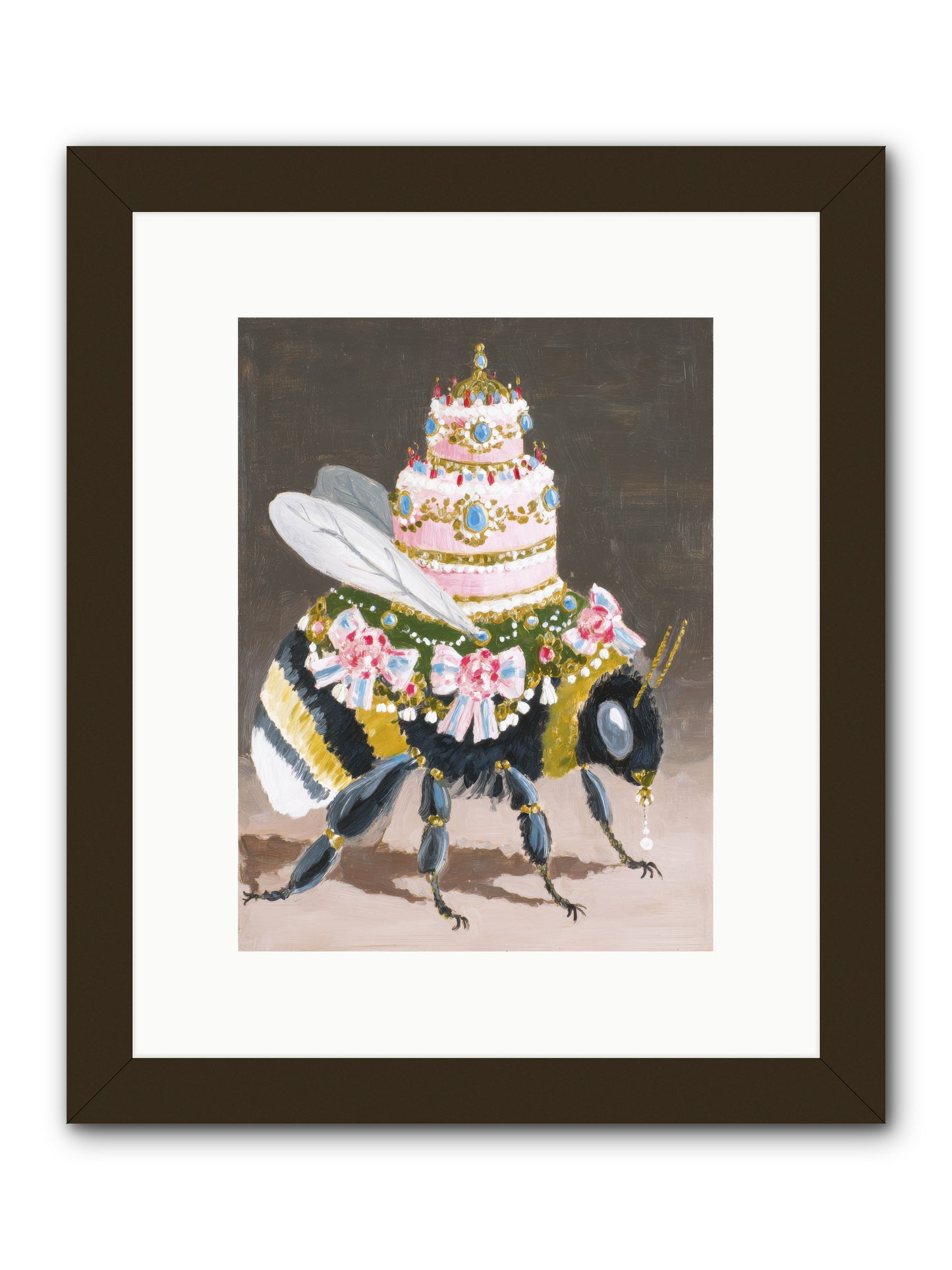 The Magnificent Hush -- Framed Print - Black 9x12