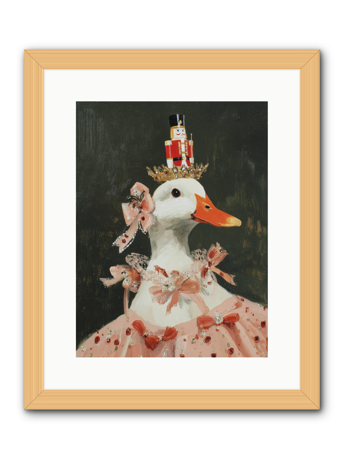 The Marvelous Parade -- Framed Print - Natural 12x16