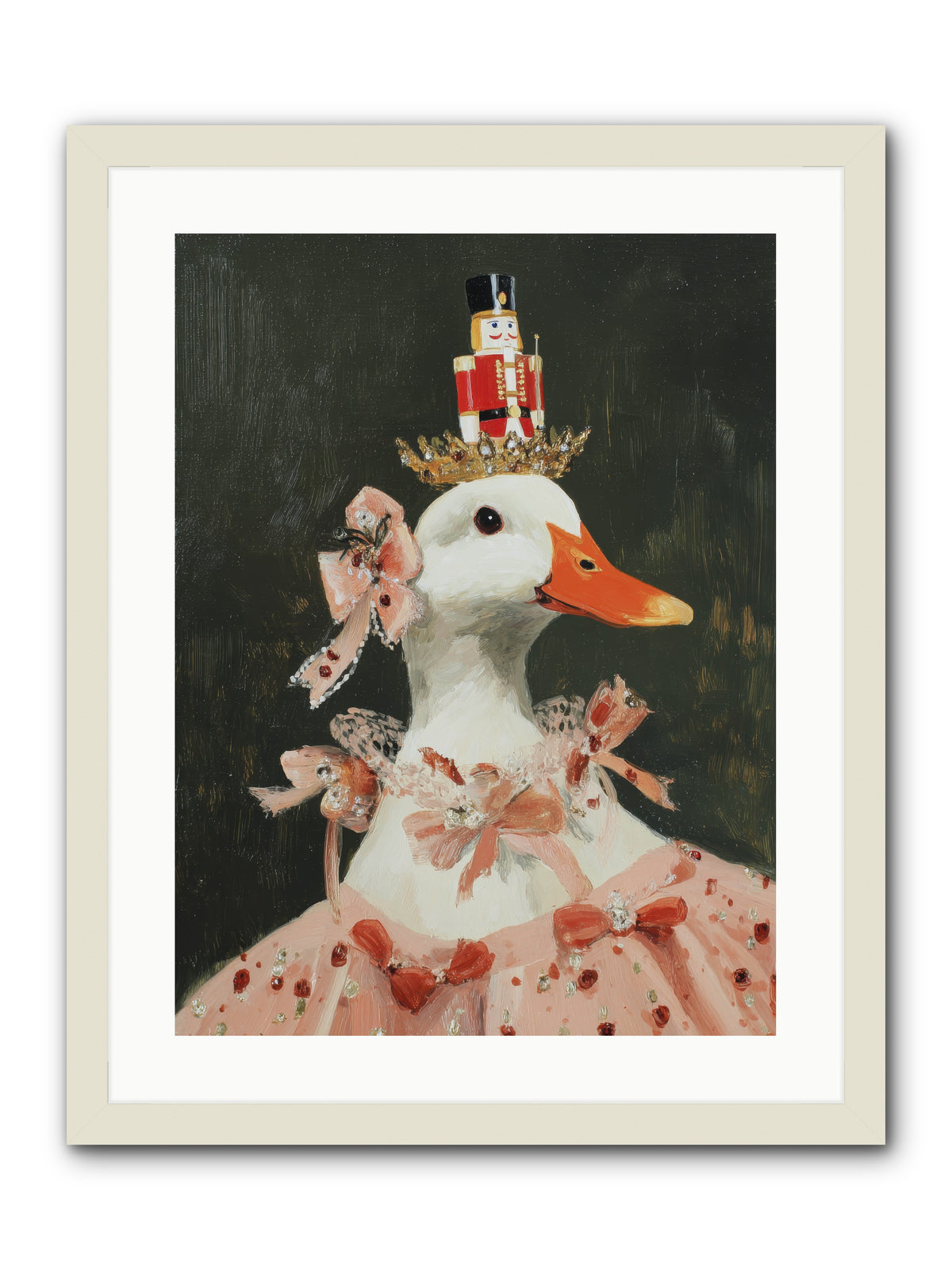 The Marvelous Parade -- Framed Print - White 18x24