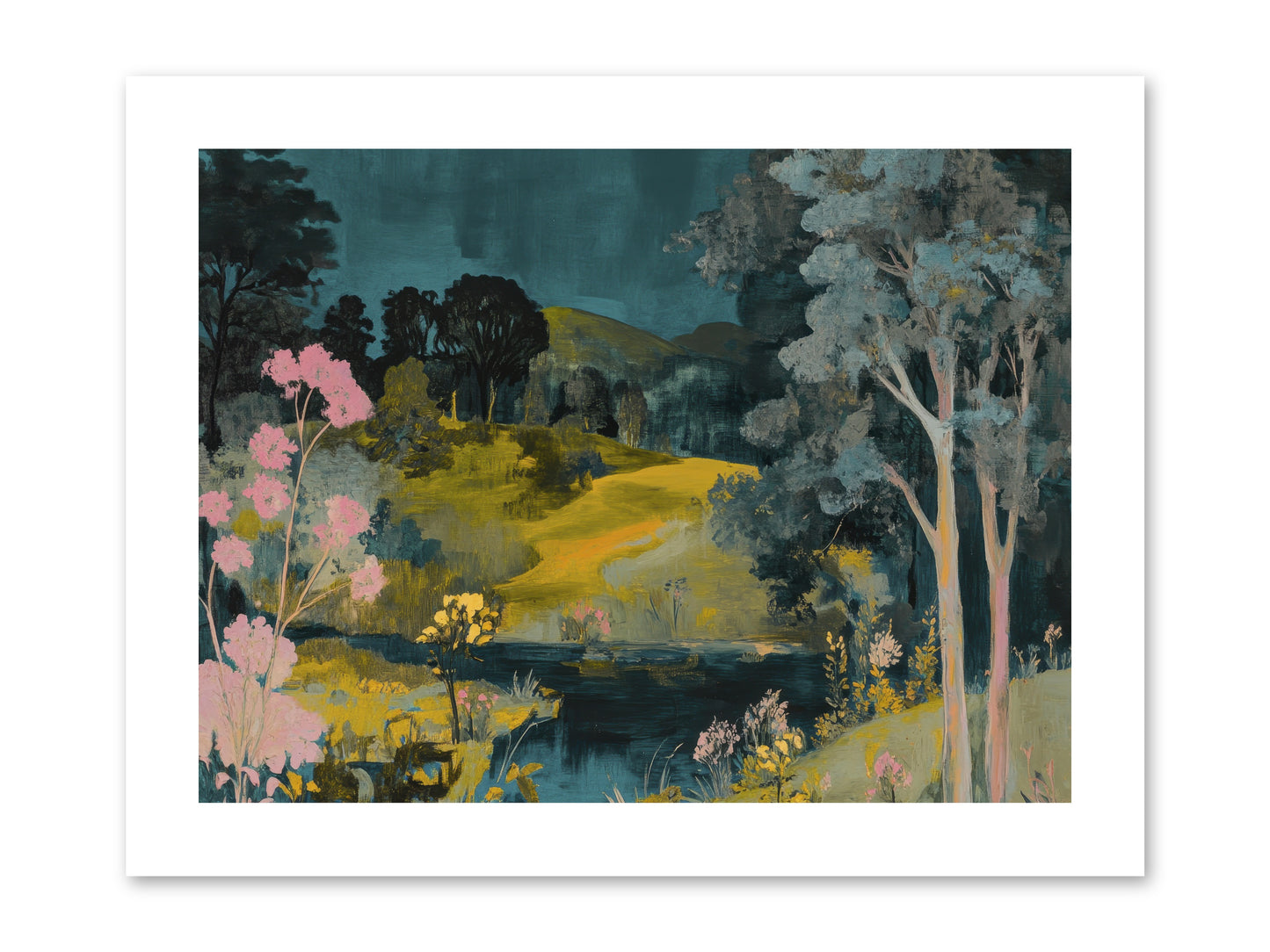 The Meadow Remembers -- Paper Print 12x9