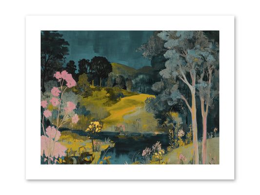 The Meadow Remembers -- Paper Print 12x9