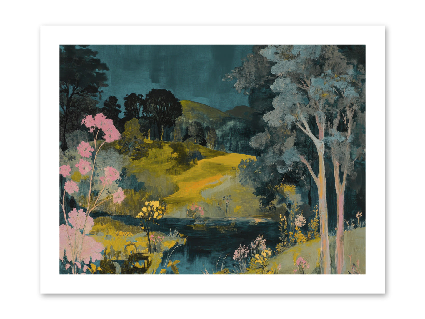 The Meadow Remembers -- Paper Print 16x12