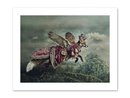 The Meadow Where You Waited -- Paper Print 12x9