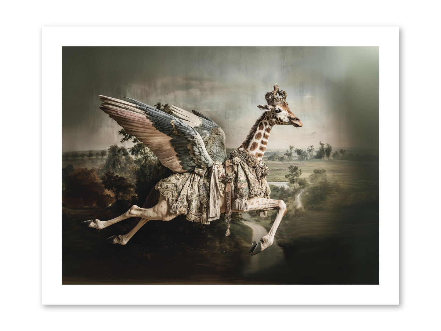 The Meadow of Second Chances -- Loose Canvas Print 16x12