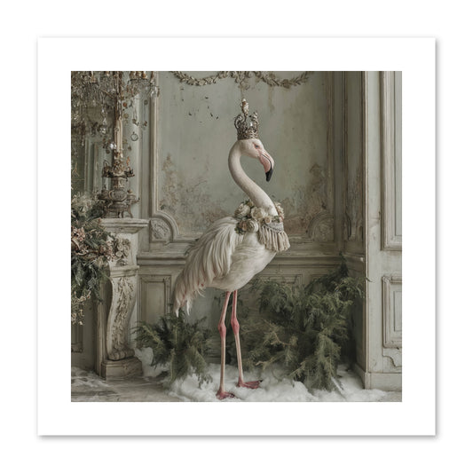 The Merry Mischief Of Snow -- Paper Print 10x10
