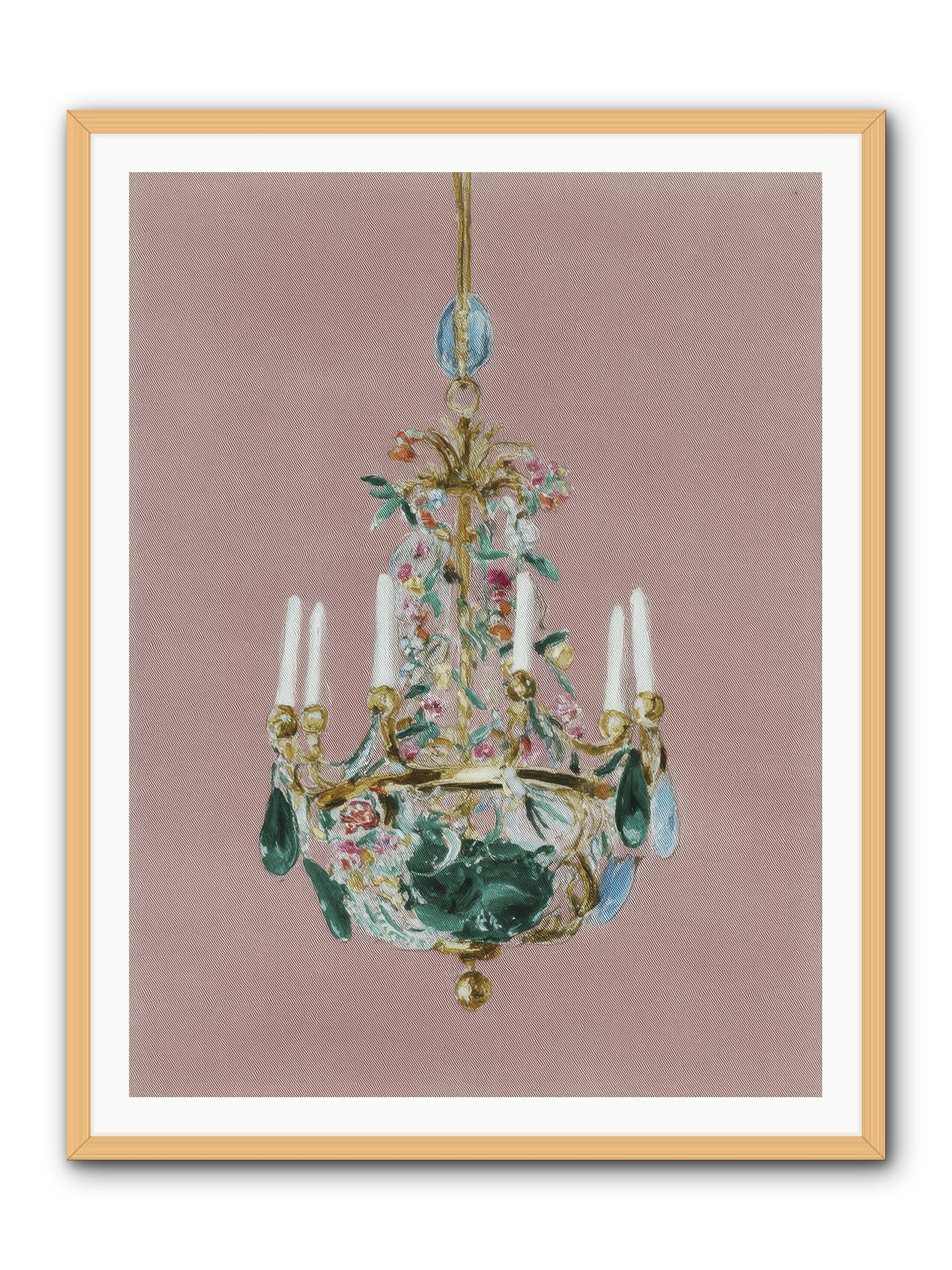 The Minnow Parlour -- Framed Print - Natural 36x48