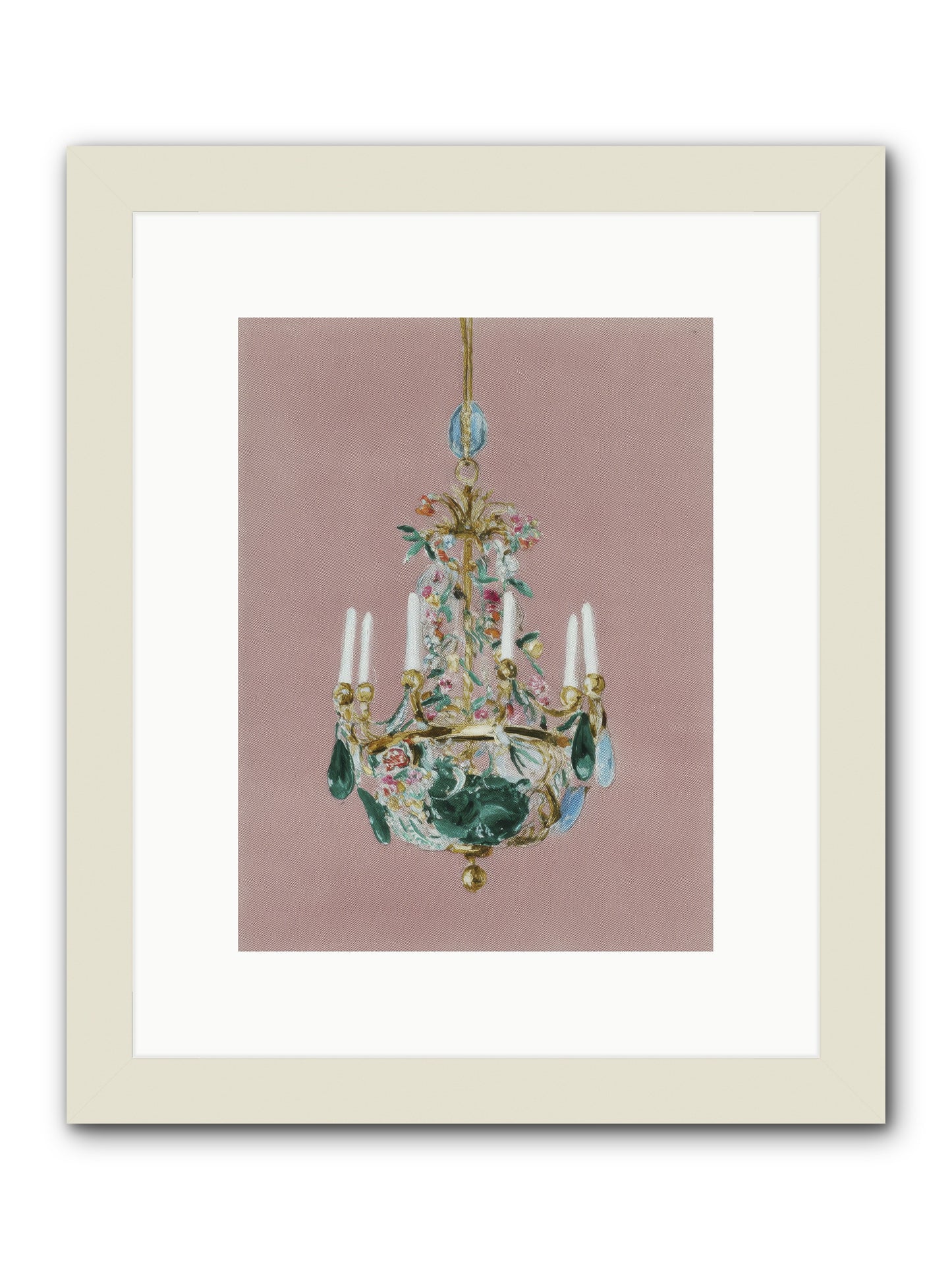 The Minnow Parlour -- Framed Print - White 9x12