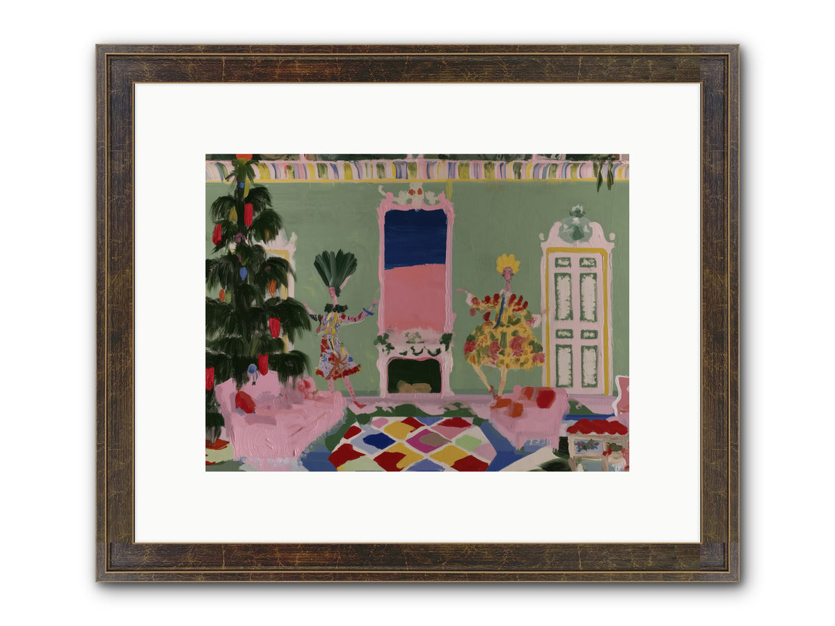 The Moon’s Holiday Party — The-Moon’s-Holiday-Party-12x9-Framed-Print-Slimwoods-Black-Gold.jpg