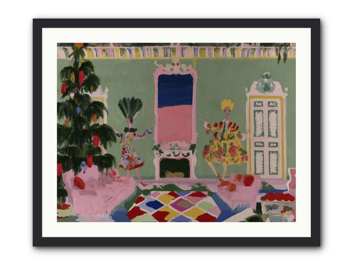 The Moon’s Holiday Party — The-Moon’s-Holiday-Party-32x24-Framed-Print-Black.jpg