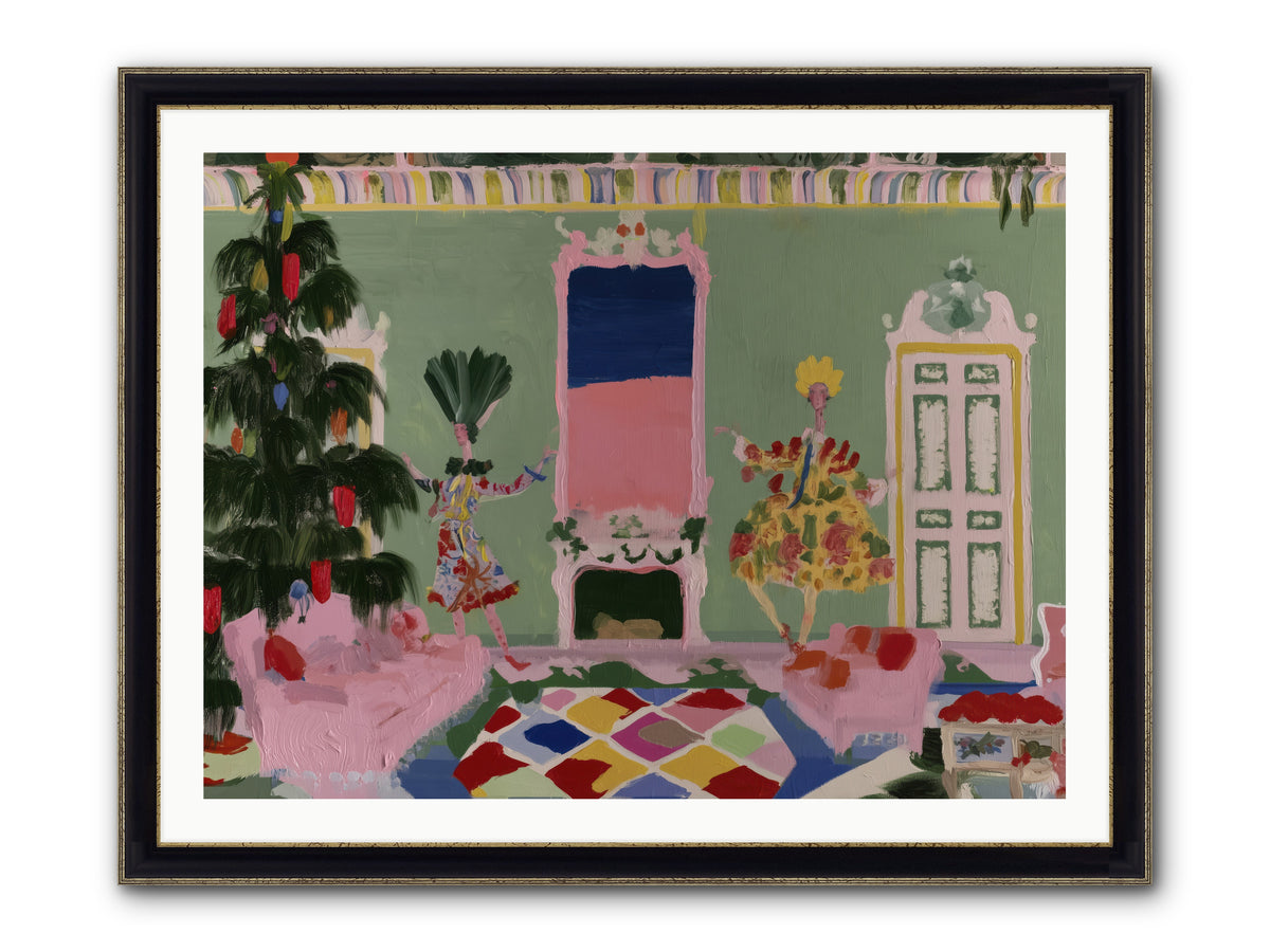 The Moon’s Holiday Party — The-Moon’s-Holiday-Party-40x30-Framed-Print-Black-Gold.jpg