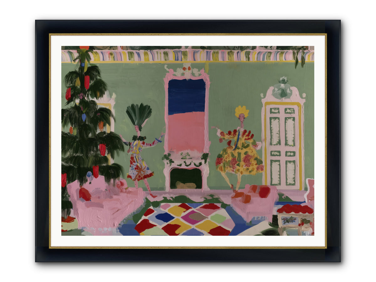 The Moon’s Holiday Party — The-Moon’s-Holiday-Party-48x36-Framed-Print-Wide-Black-w-Gold.jpg