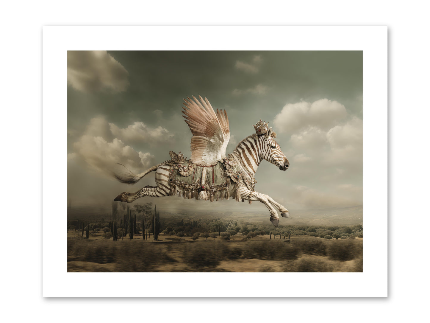 The Moonkeeper’s House No.1  -- Paper Print 12x9