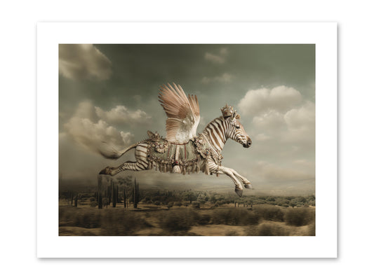 The Moonkeeper’s House No.1  -- Paper Print 12x9