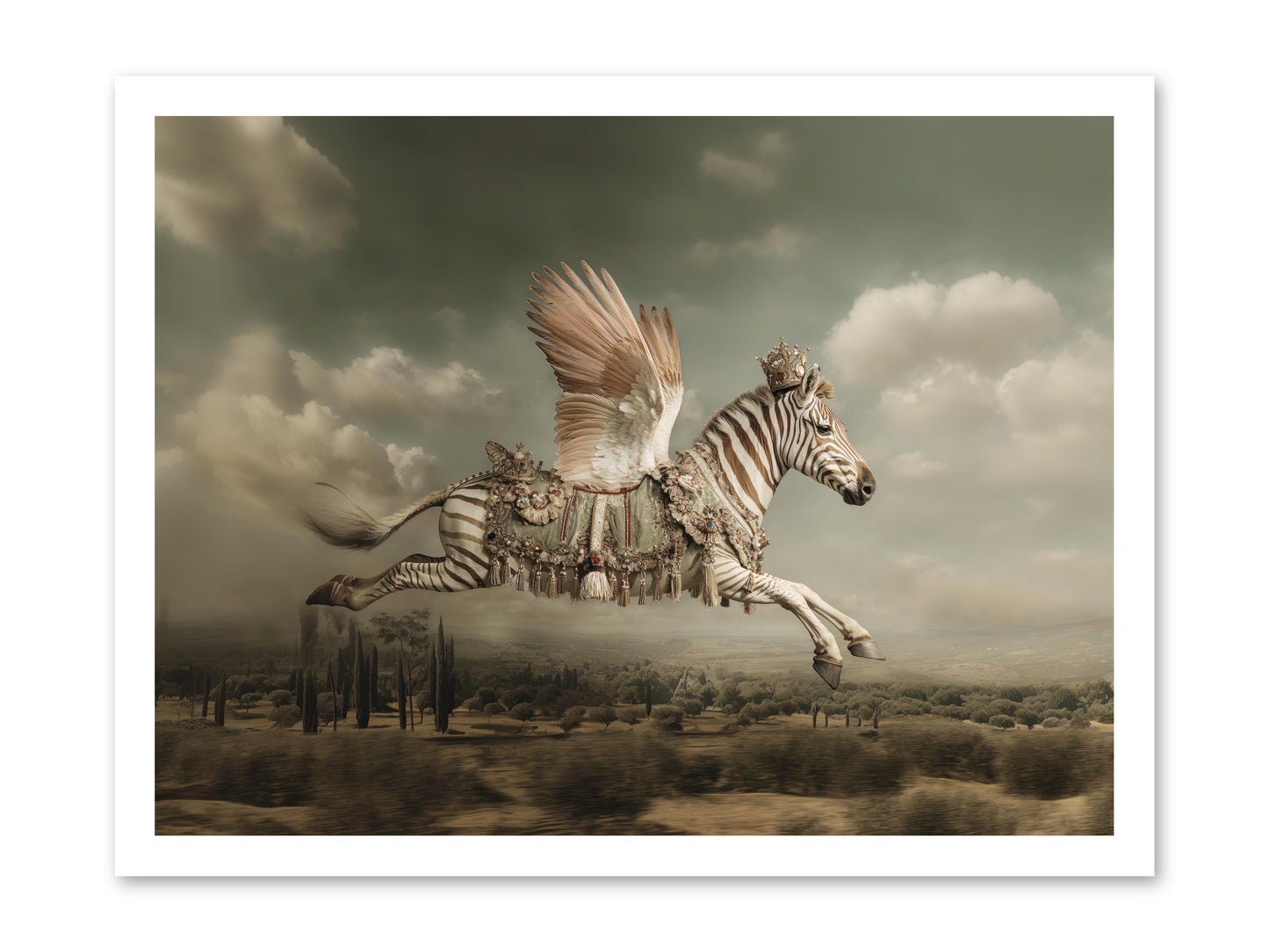 The Moonkeeper’s House No.1  -- Paper Print 24x18