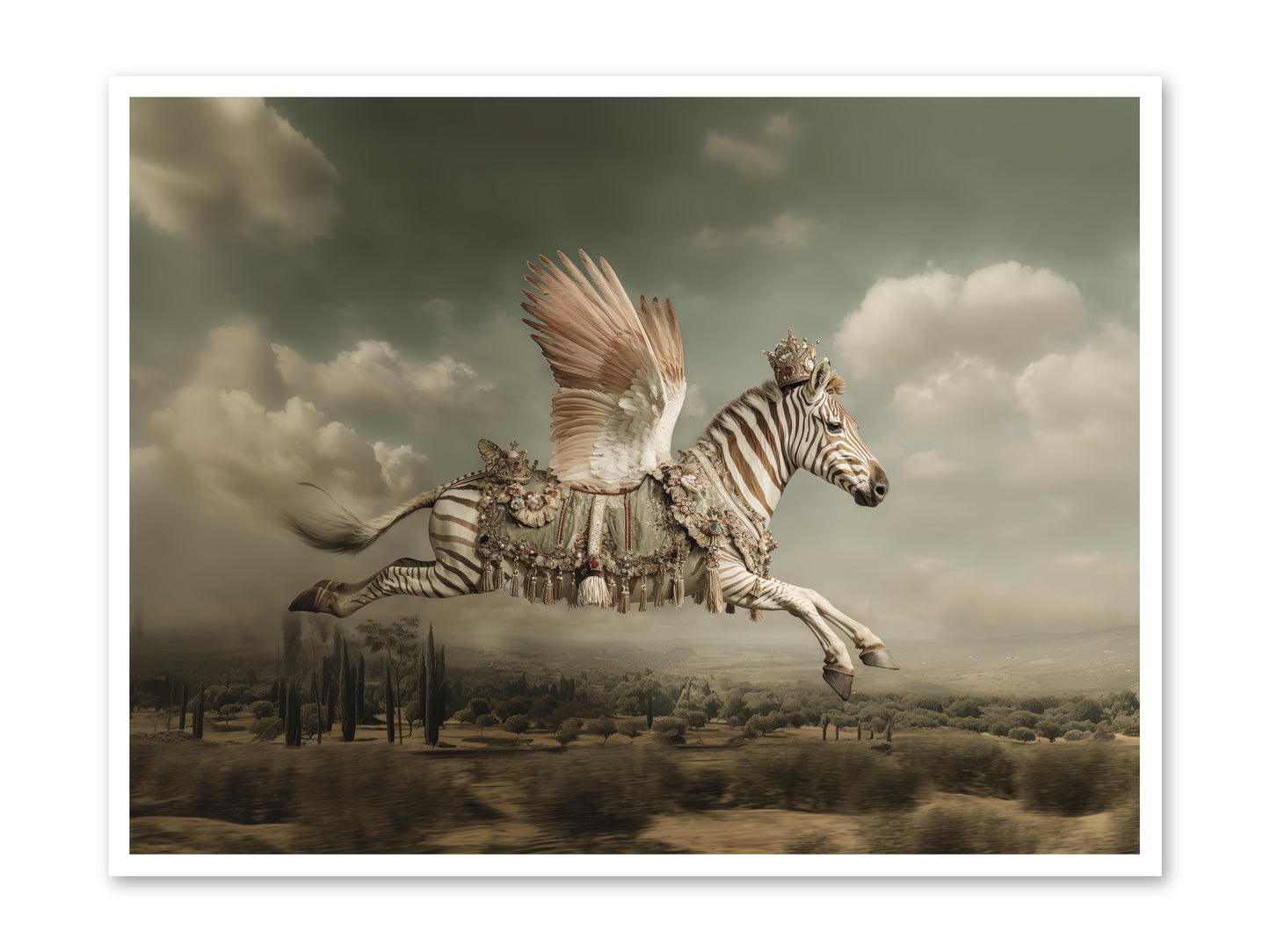 The Moonkeeper’s House No.1  -- Paper Print 48x36