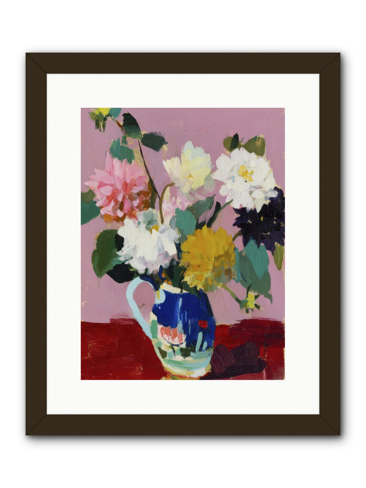 The Morning Ritual -- Framed Print - Black 12x16