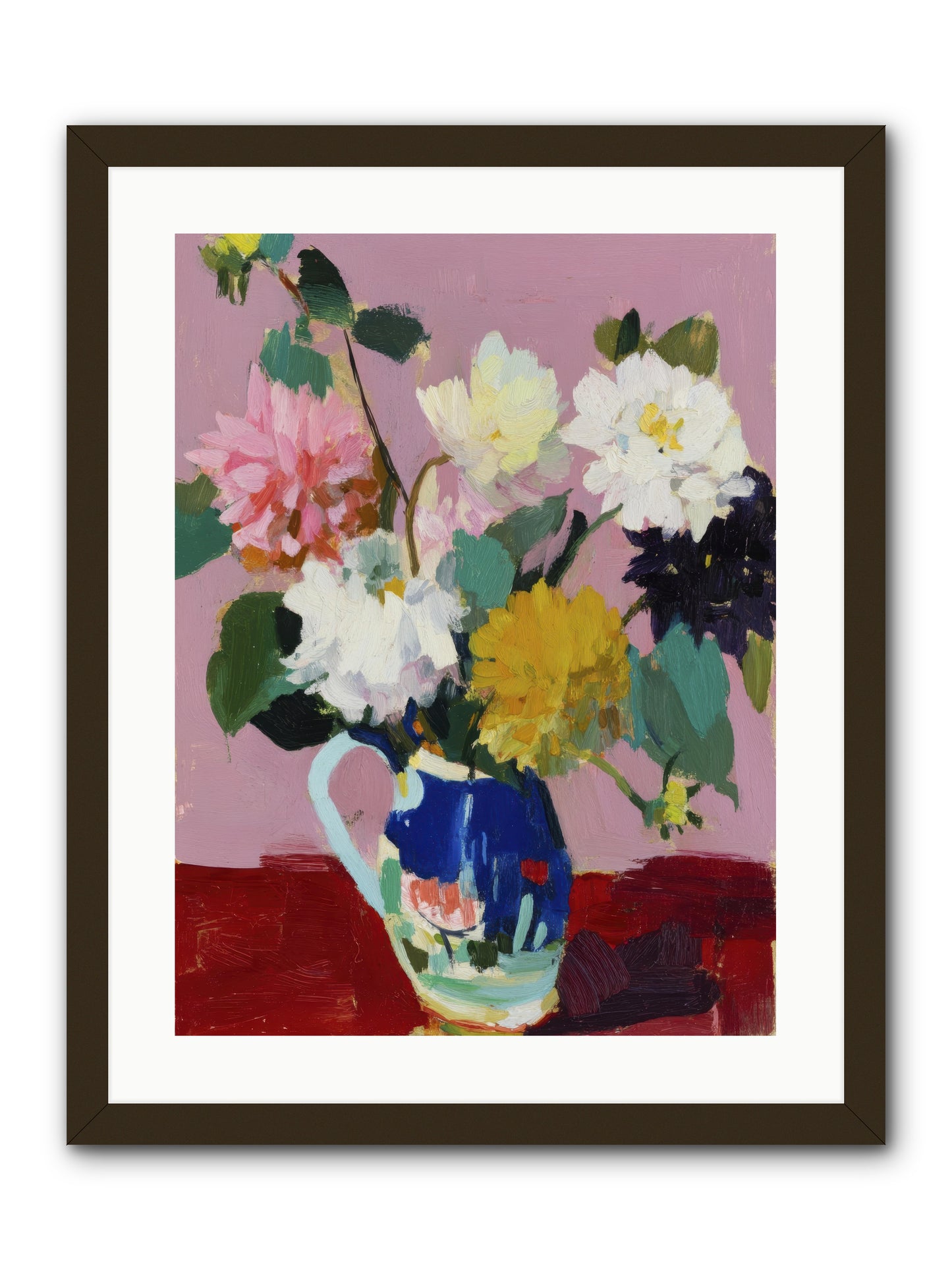 The Morning Ritual -- Framed Print - Black 18x24