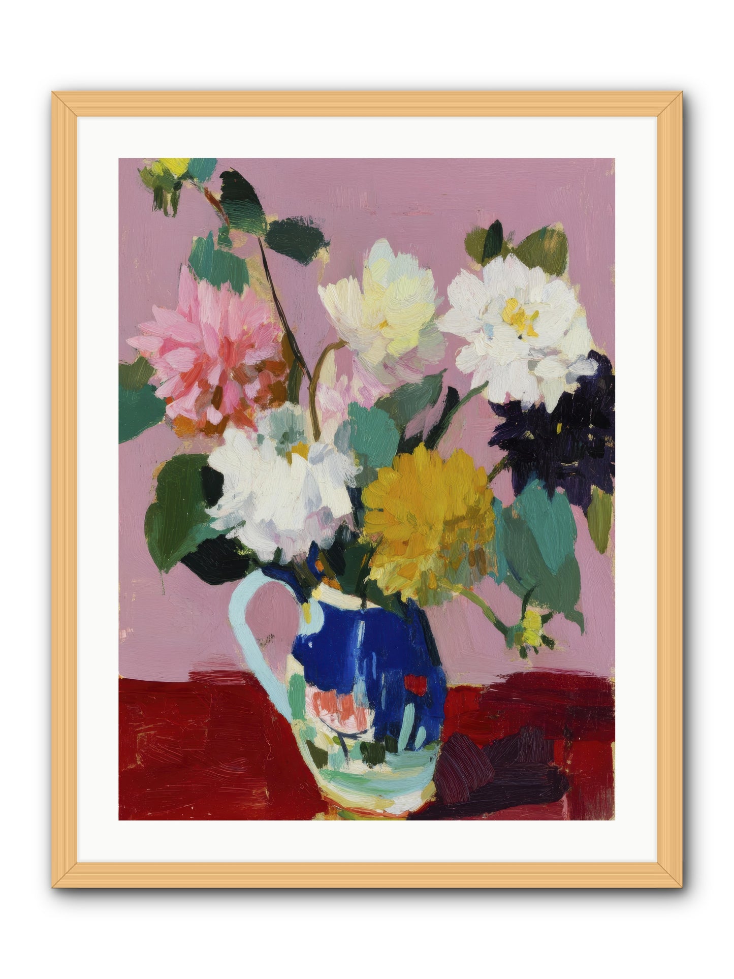 The Morning Ritual -- Framed Print - Natural 24x32