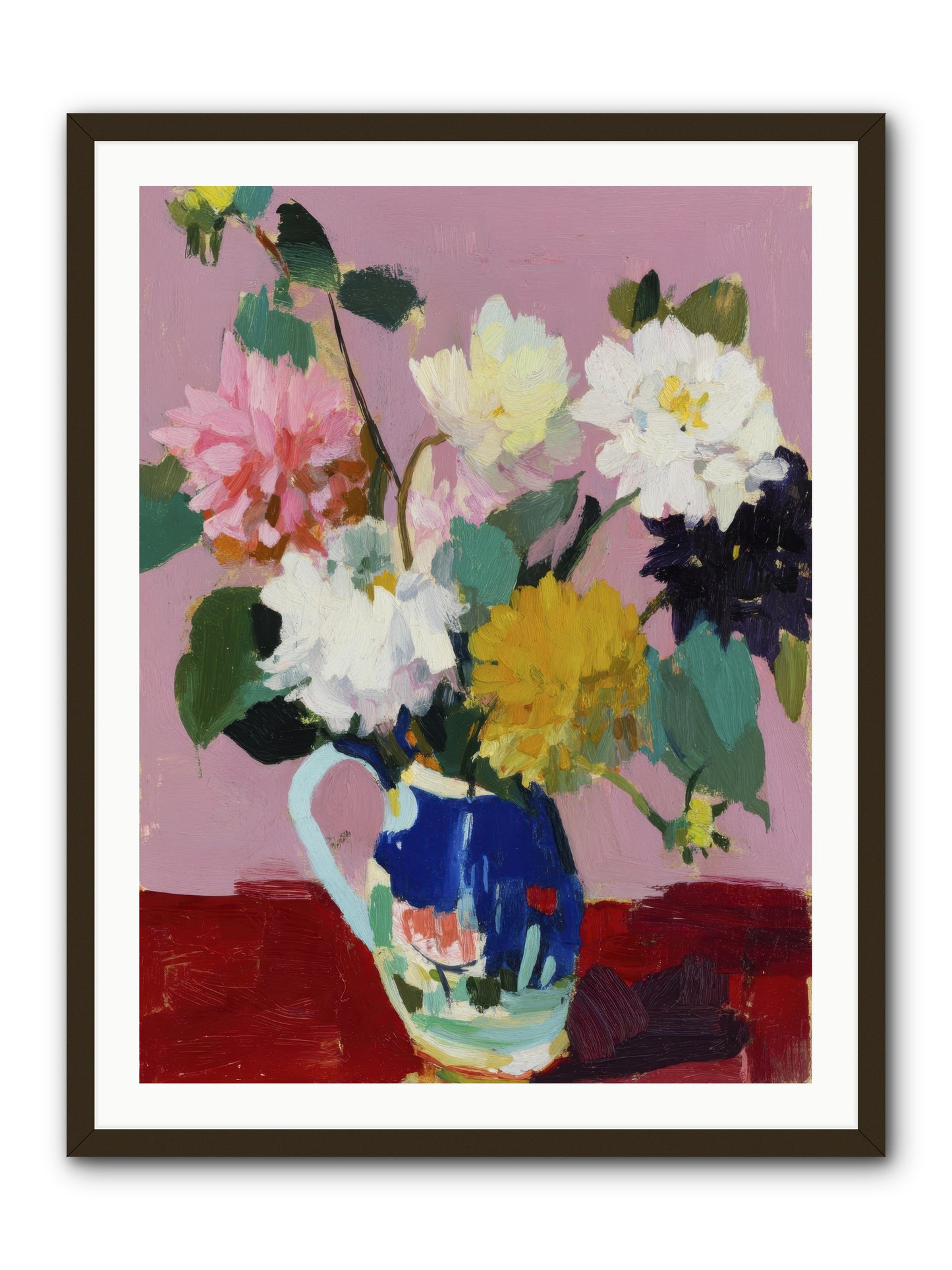 The Morning Ritual -- Framed Print - Black 30x40