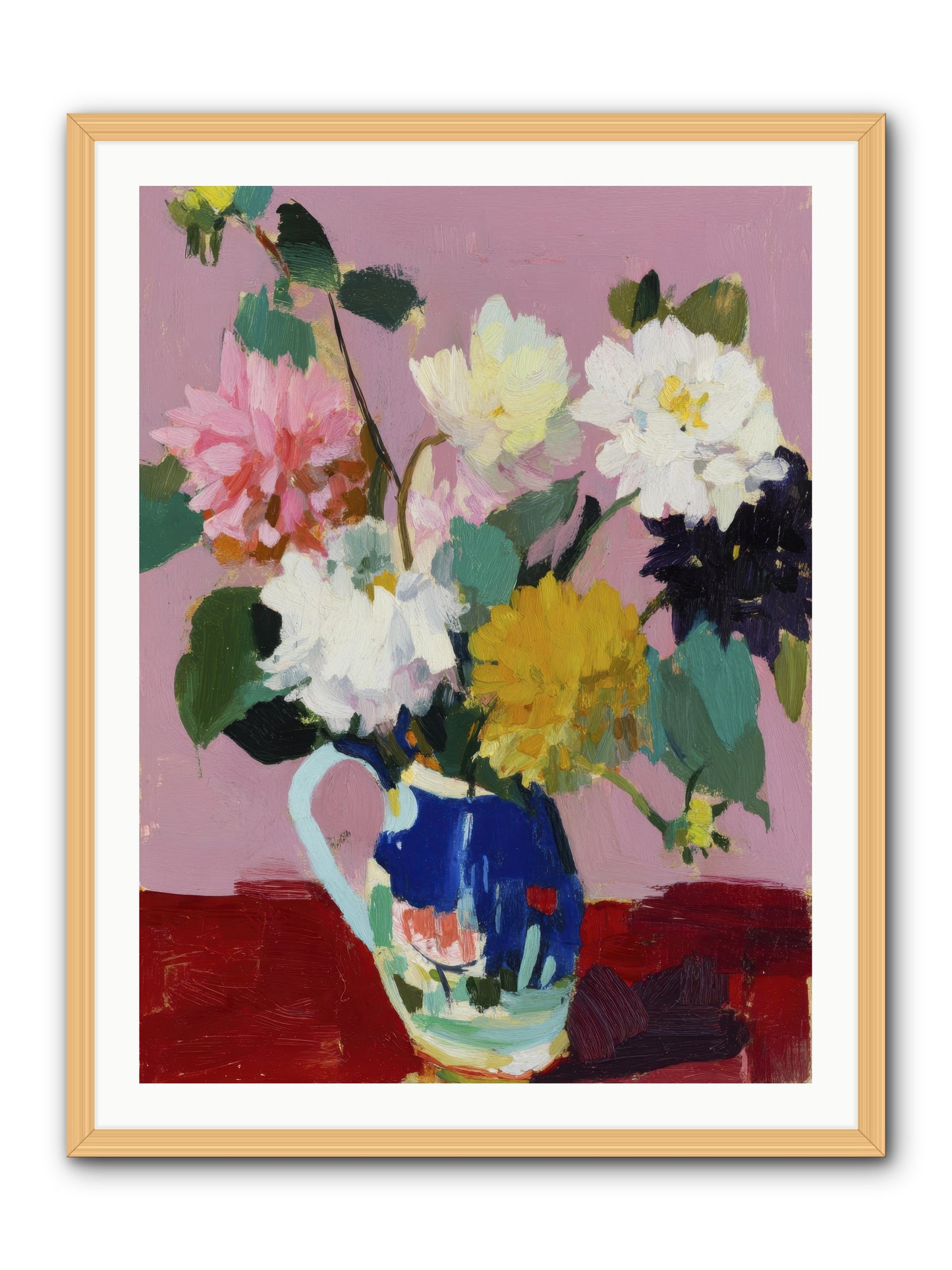 The Morning Ritual -- Framed Print - Natural 30x40