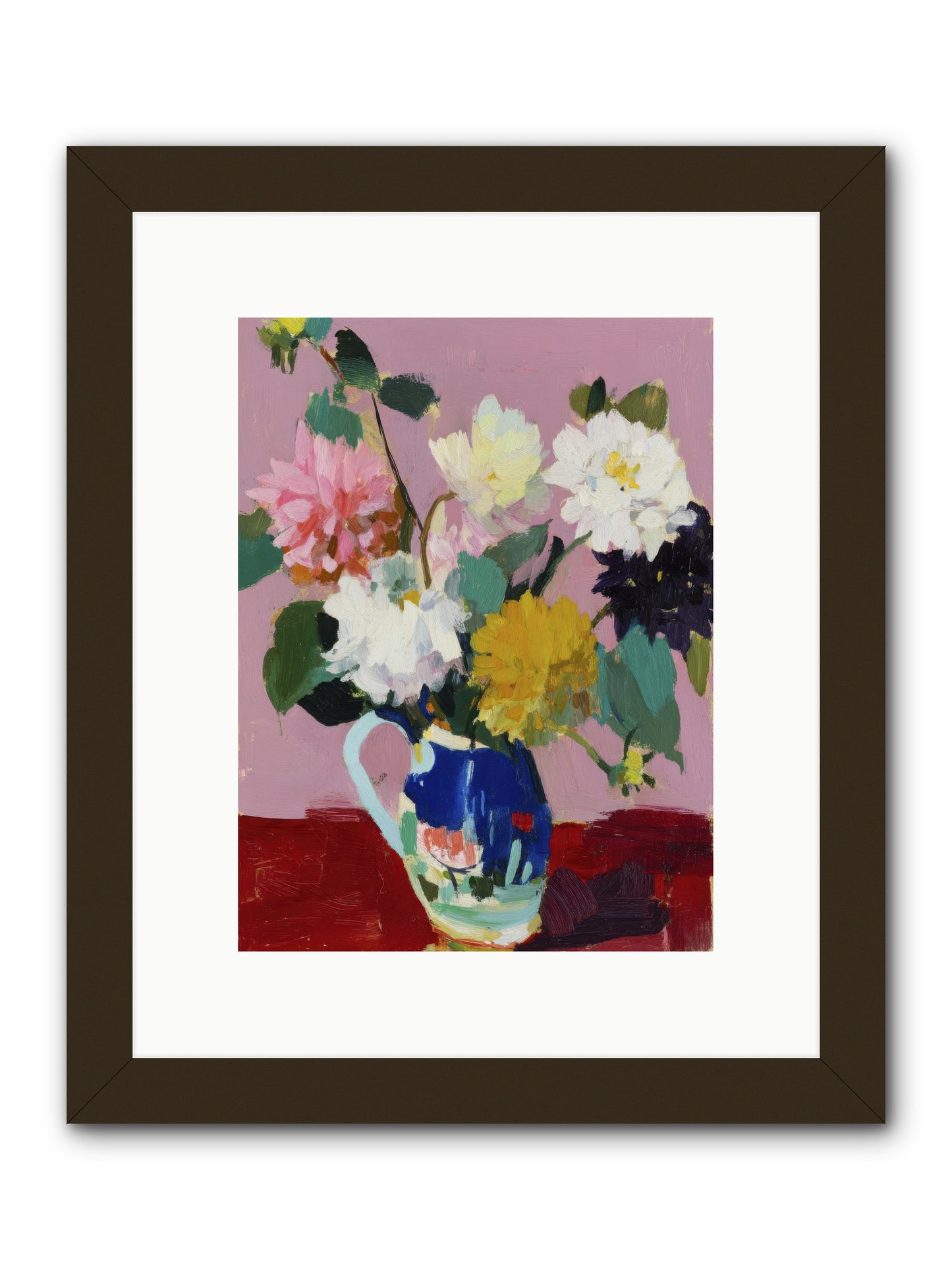 The Morning Ritual -- Framed Print - Black 9x12