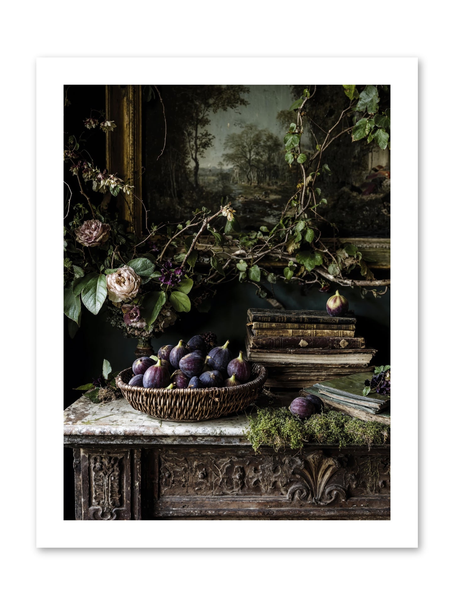 The Muted Sonnet -- Paper Print 12x16