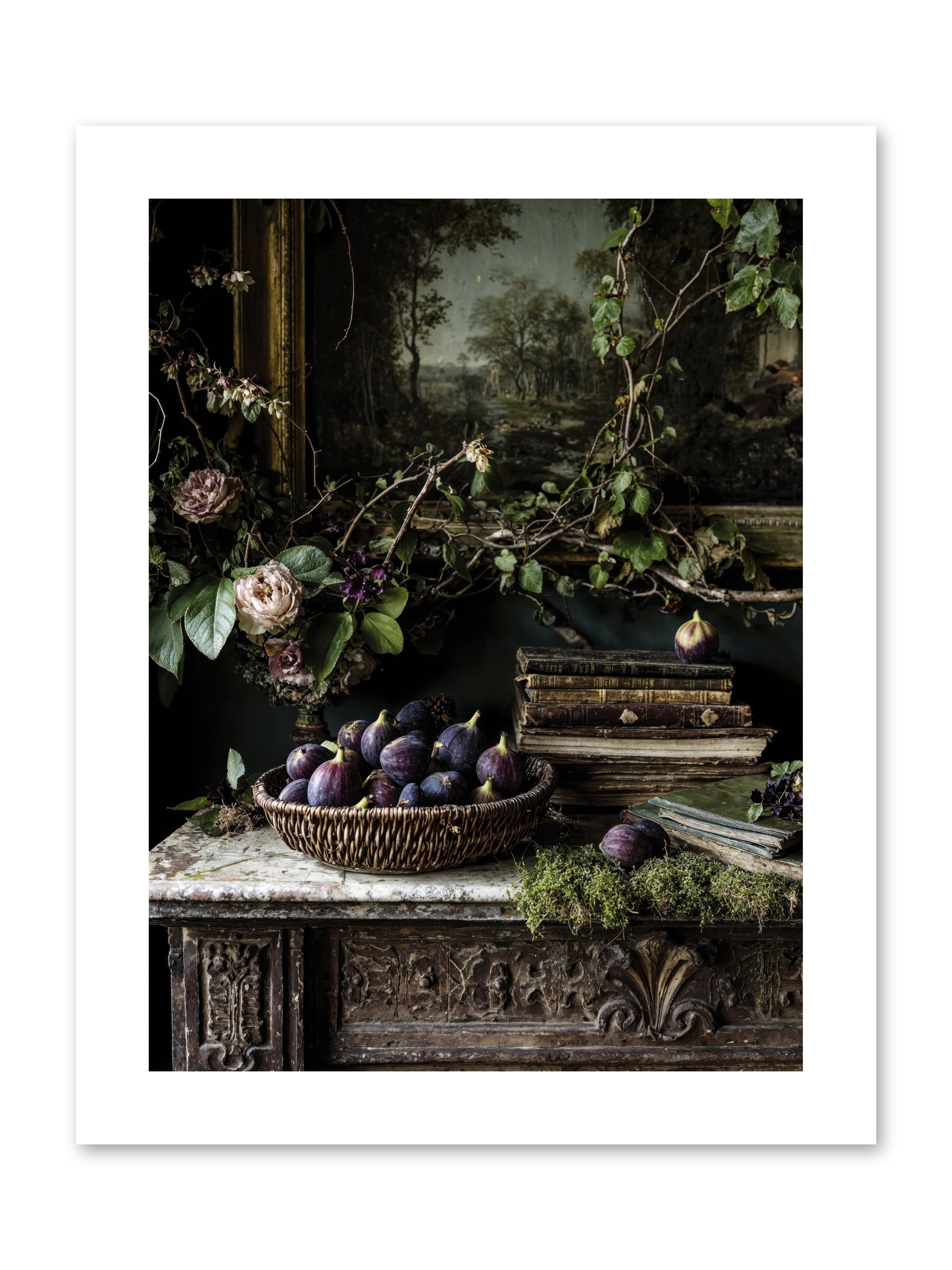 The Muted Sonnet -- Paper Print 9x12