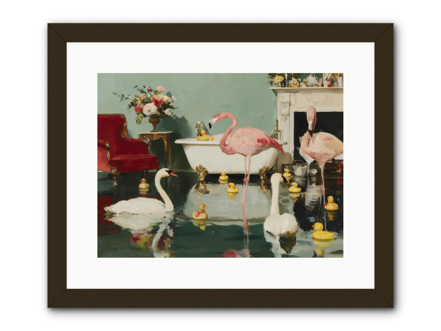The Myth of the Orchard Sisters -- Framed Print - Black 16x12