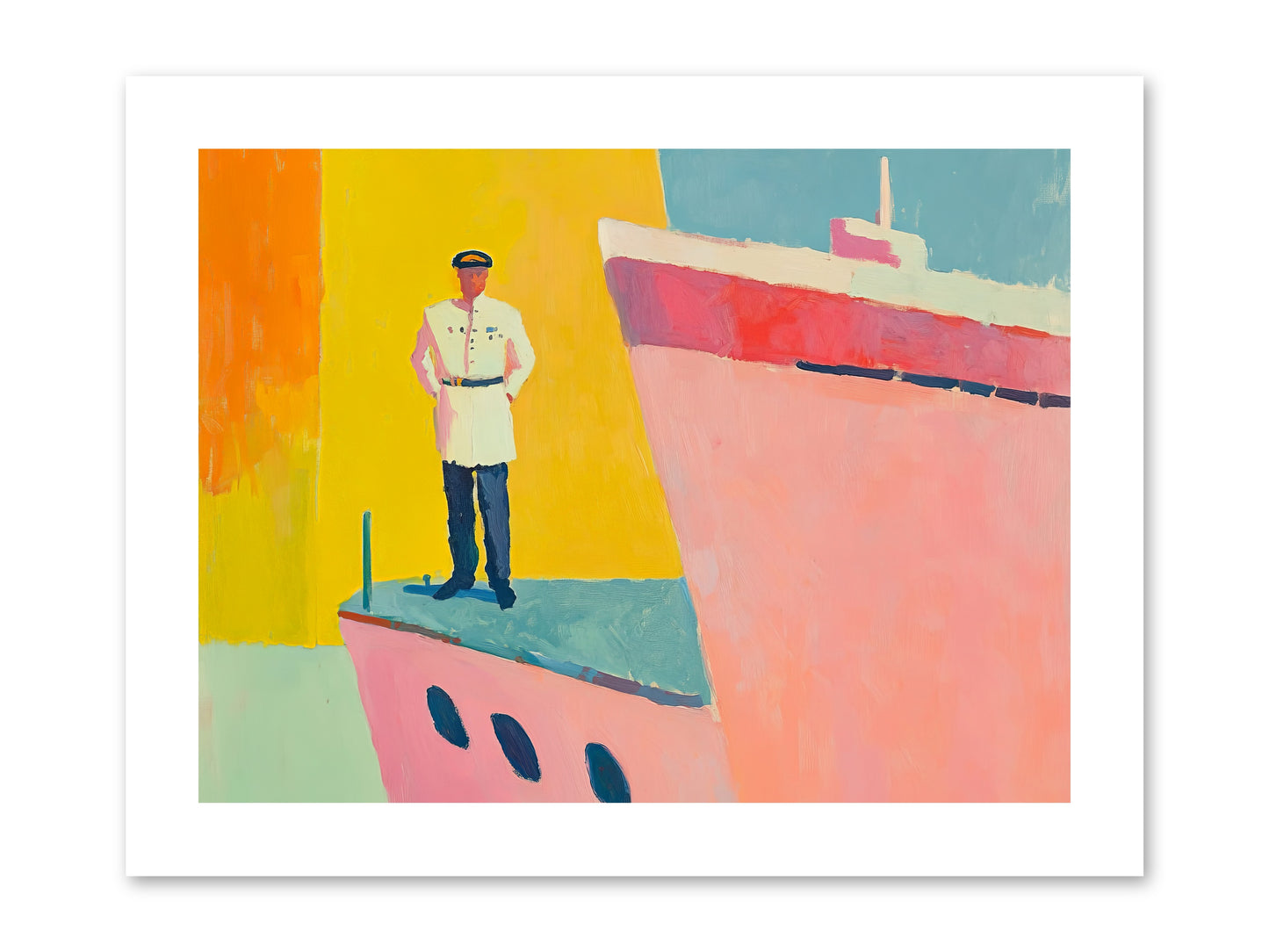 The Navigator -- Paper Print 12x9