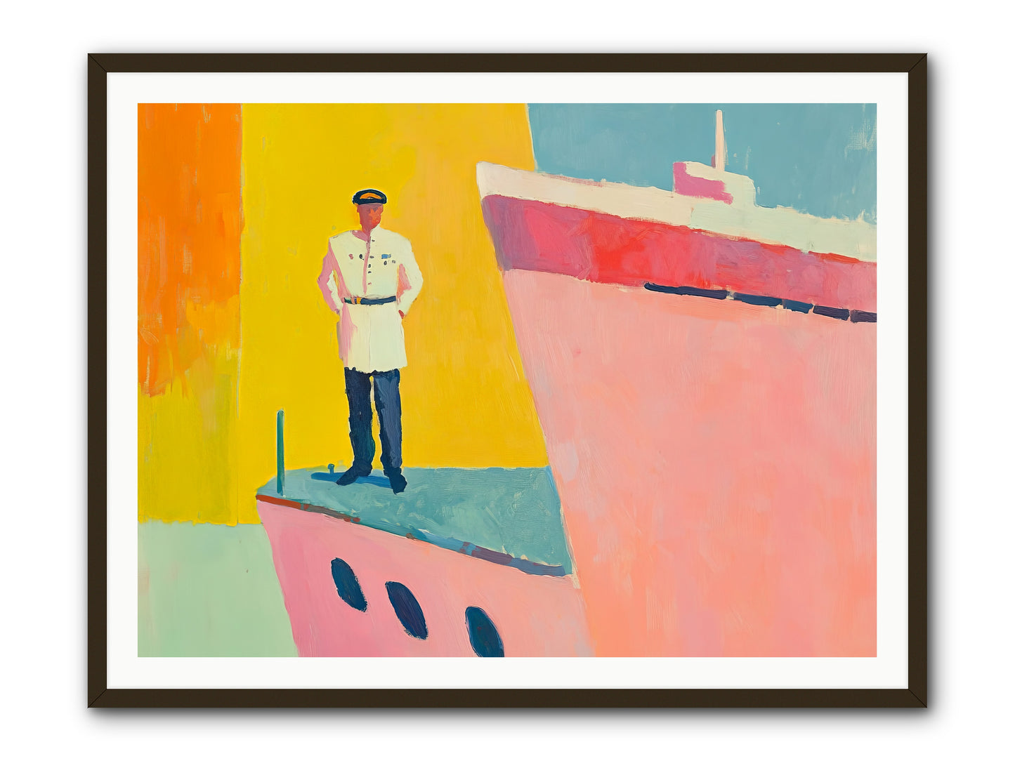 The Navigator -- Framed Print - Black 48x36