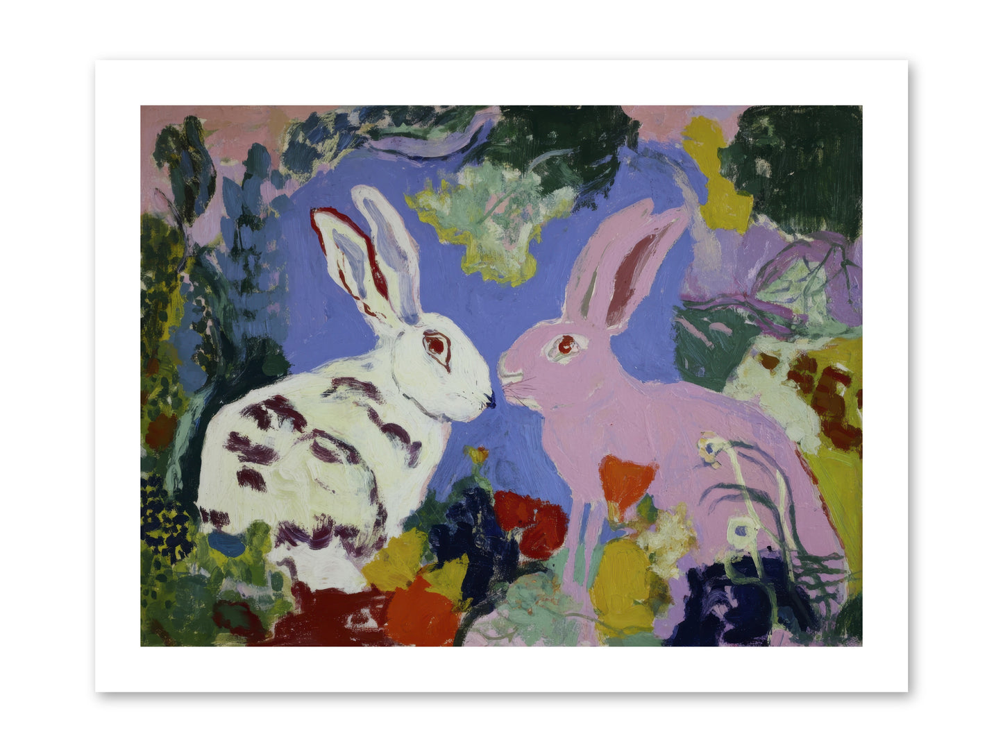 The Negotiation Of Spring -- Loose Canvas Print 16x12
