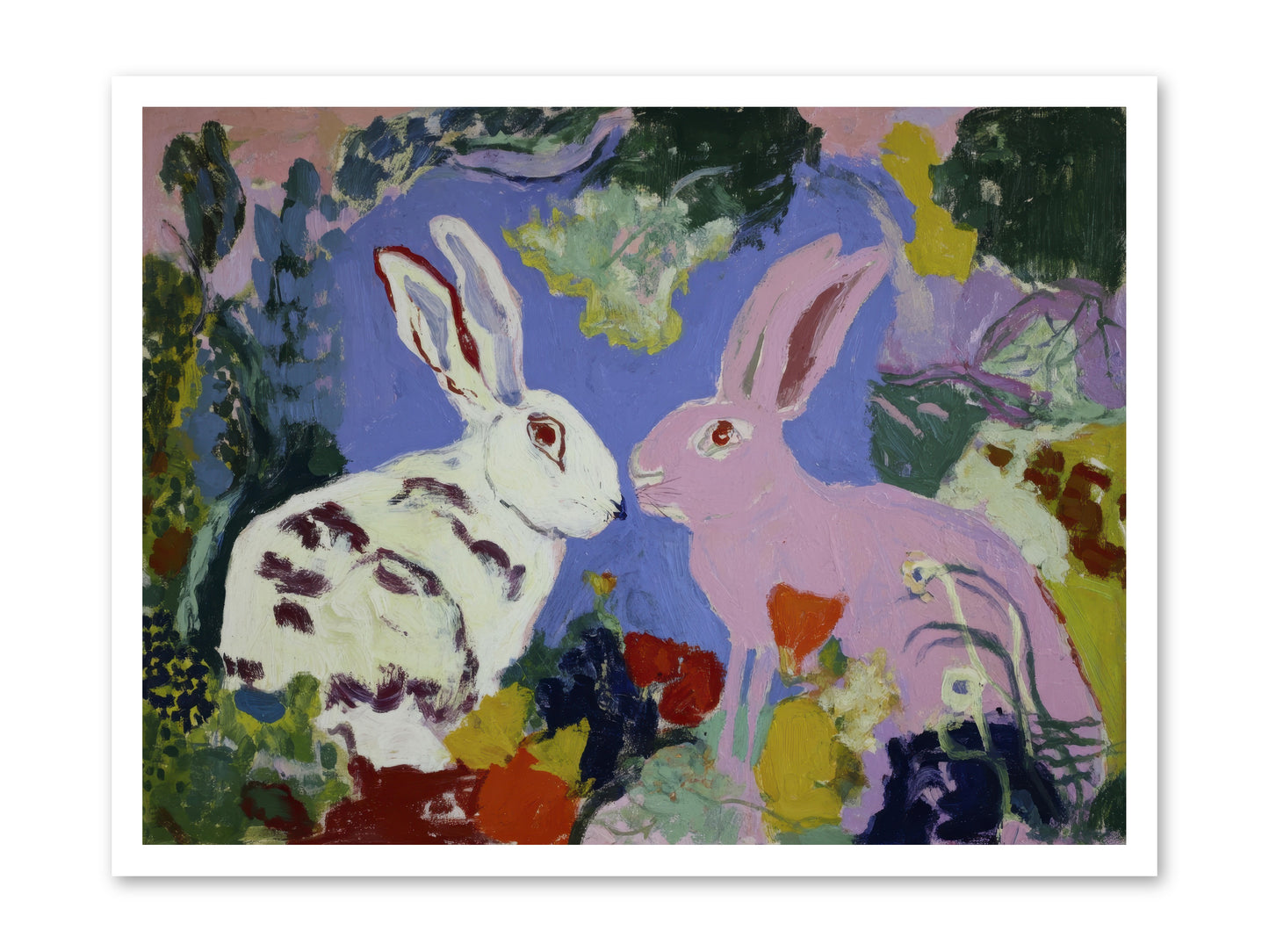 The Negotiation Of Spring -- Loose Canvas Print 32x24