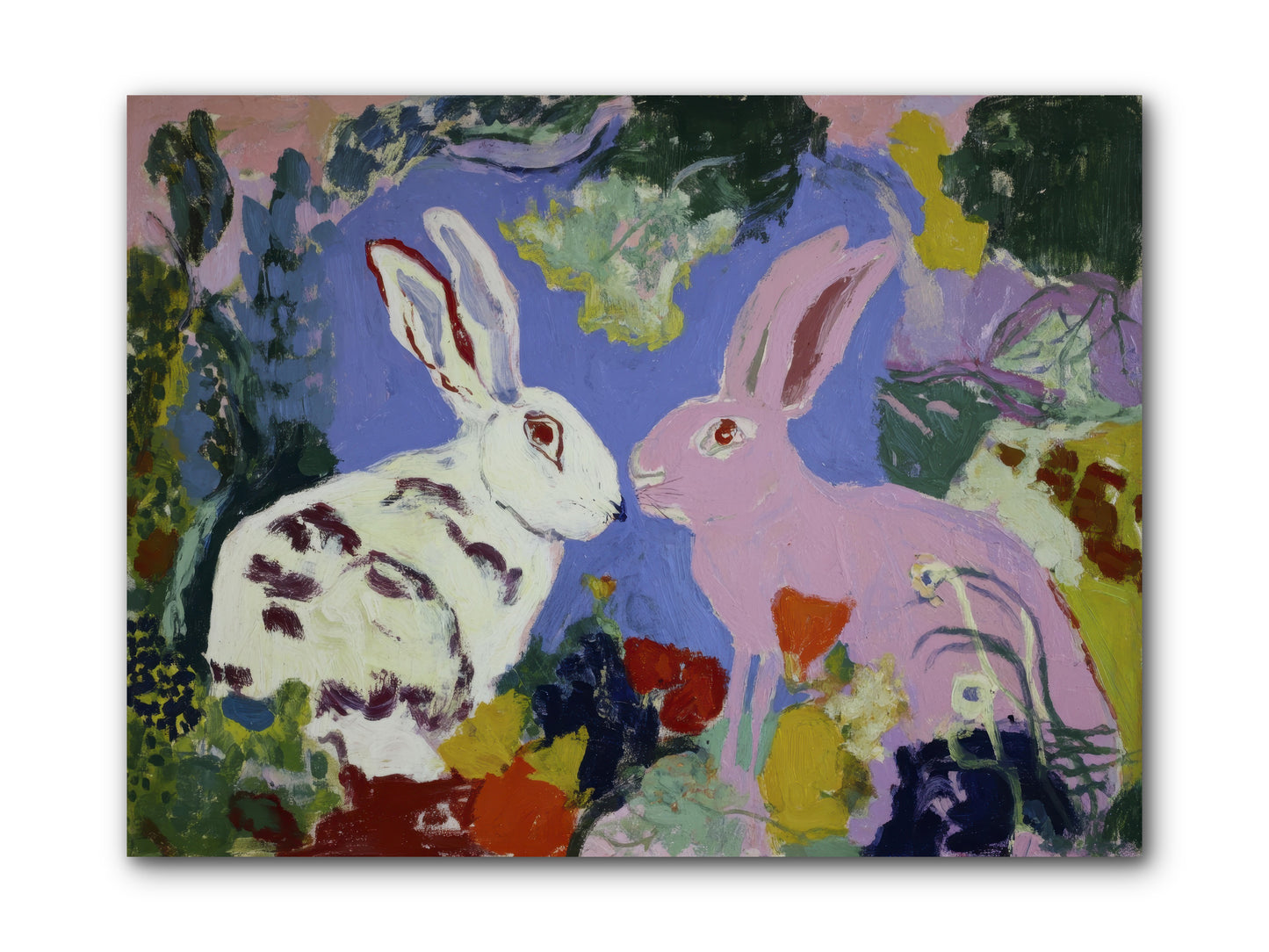 The Negotiation Of Spring -- Wrapped Canvas 12x9