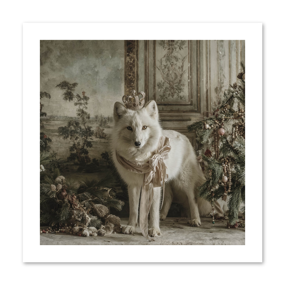 The Night Everything Shimmers -- Paper Print 12x12