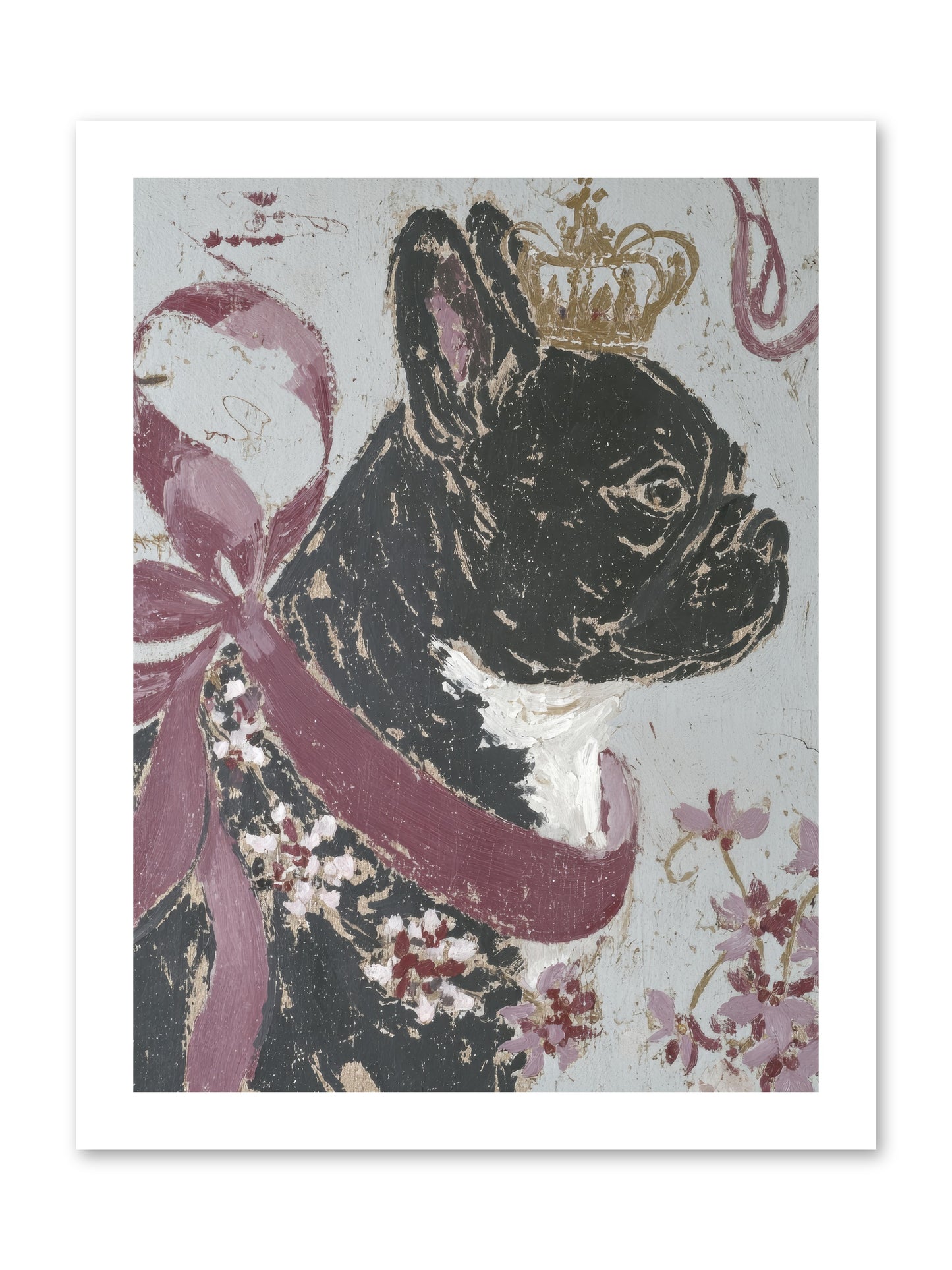 The Night Orchard Club -- Loose Canvas Print 12x16