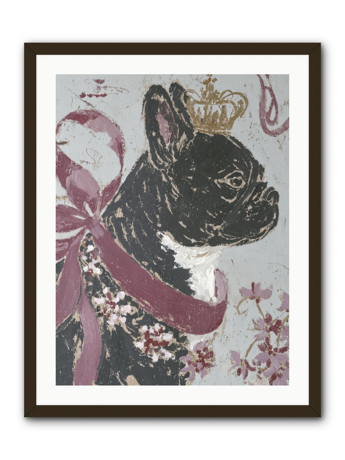 The Night Orchard Club -- Framed Print - Black 24x32