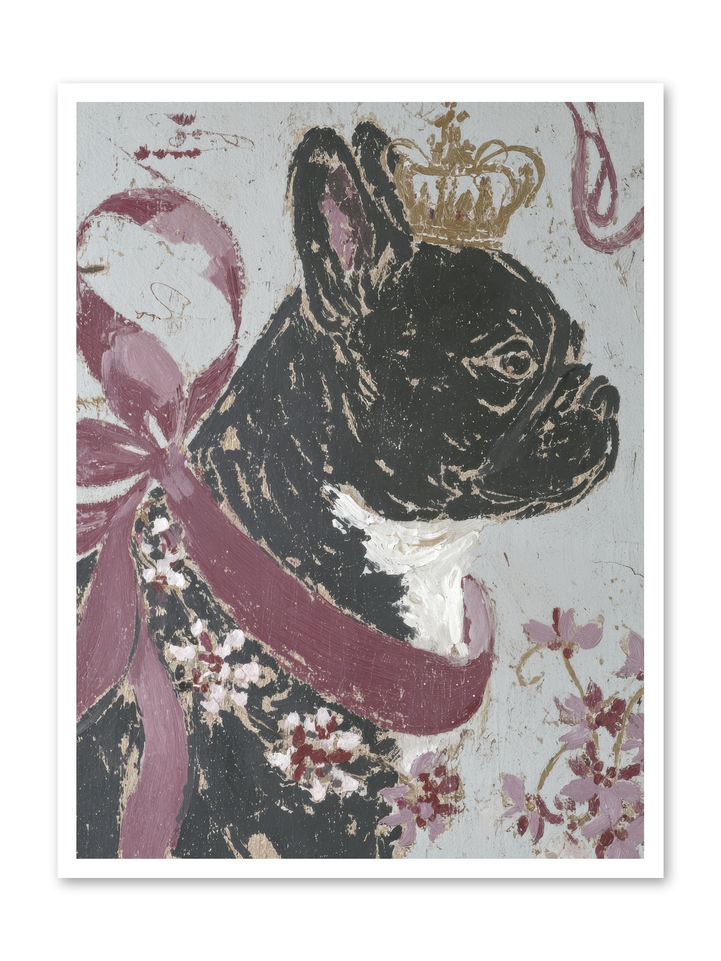 The Night Orchard Club -- Loose Canvas Print 30x40