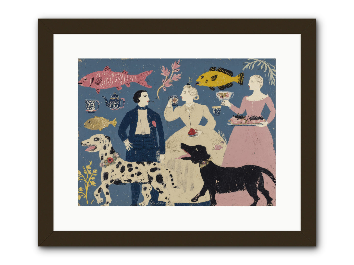 The Night They Did Everything at Once -- Framed Print - Black 16x12