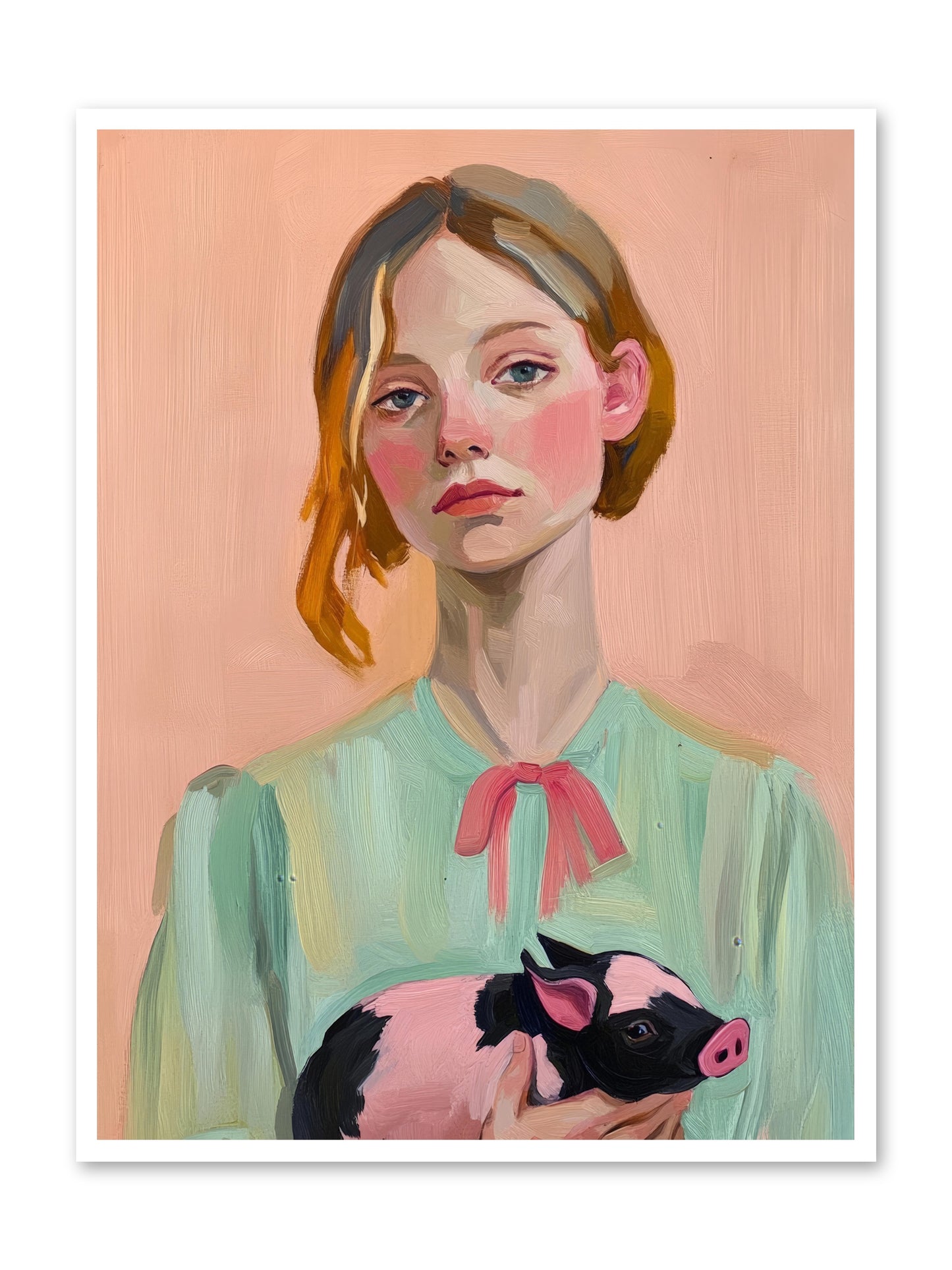 The Noble Barnyard -- Loose Canvas Print 36x48