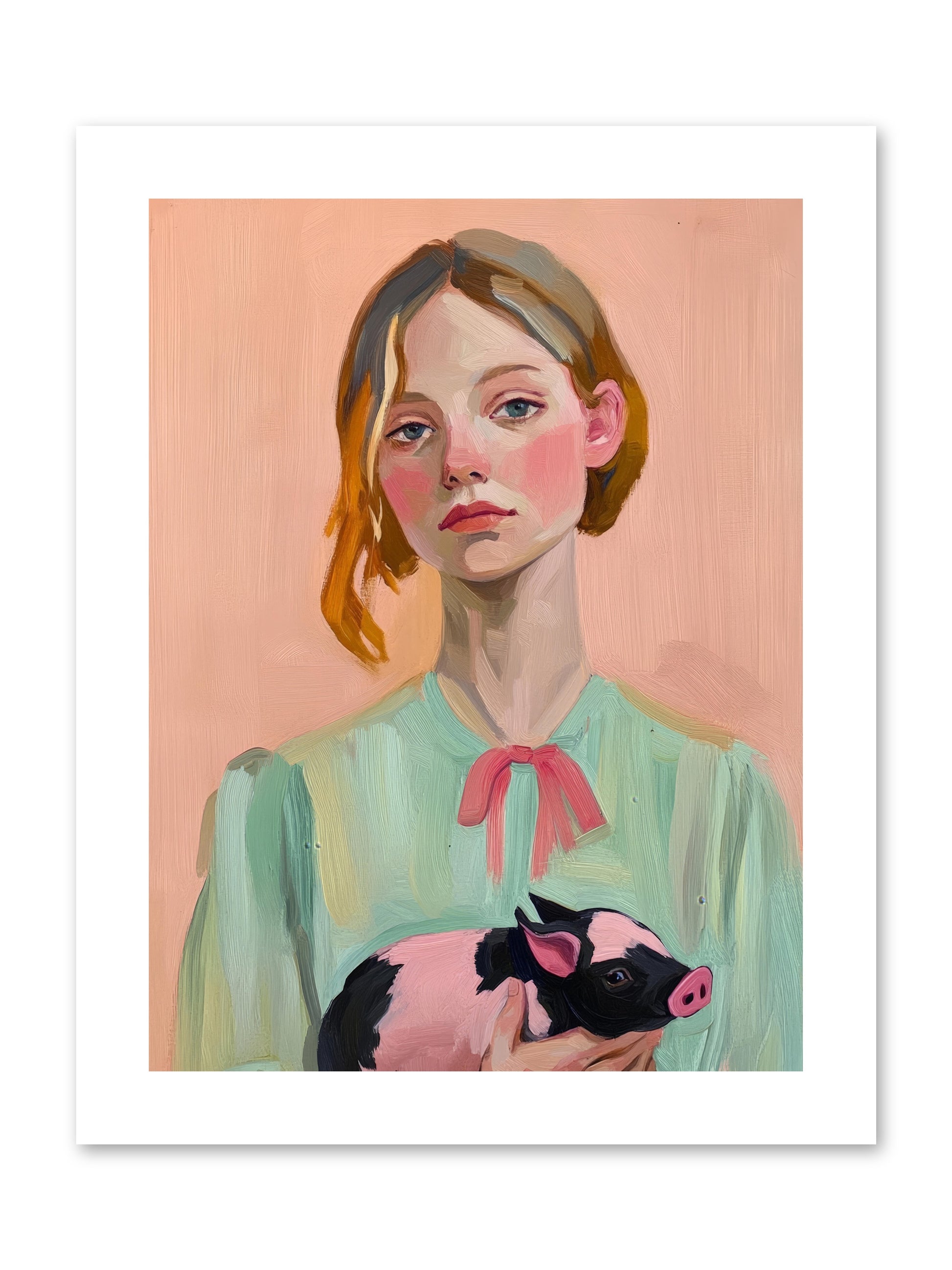The Noble Barnyard -- Paper Print 9x12