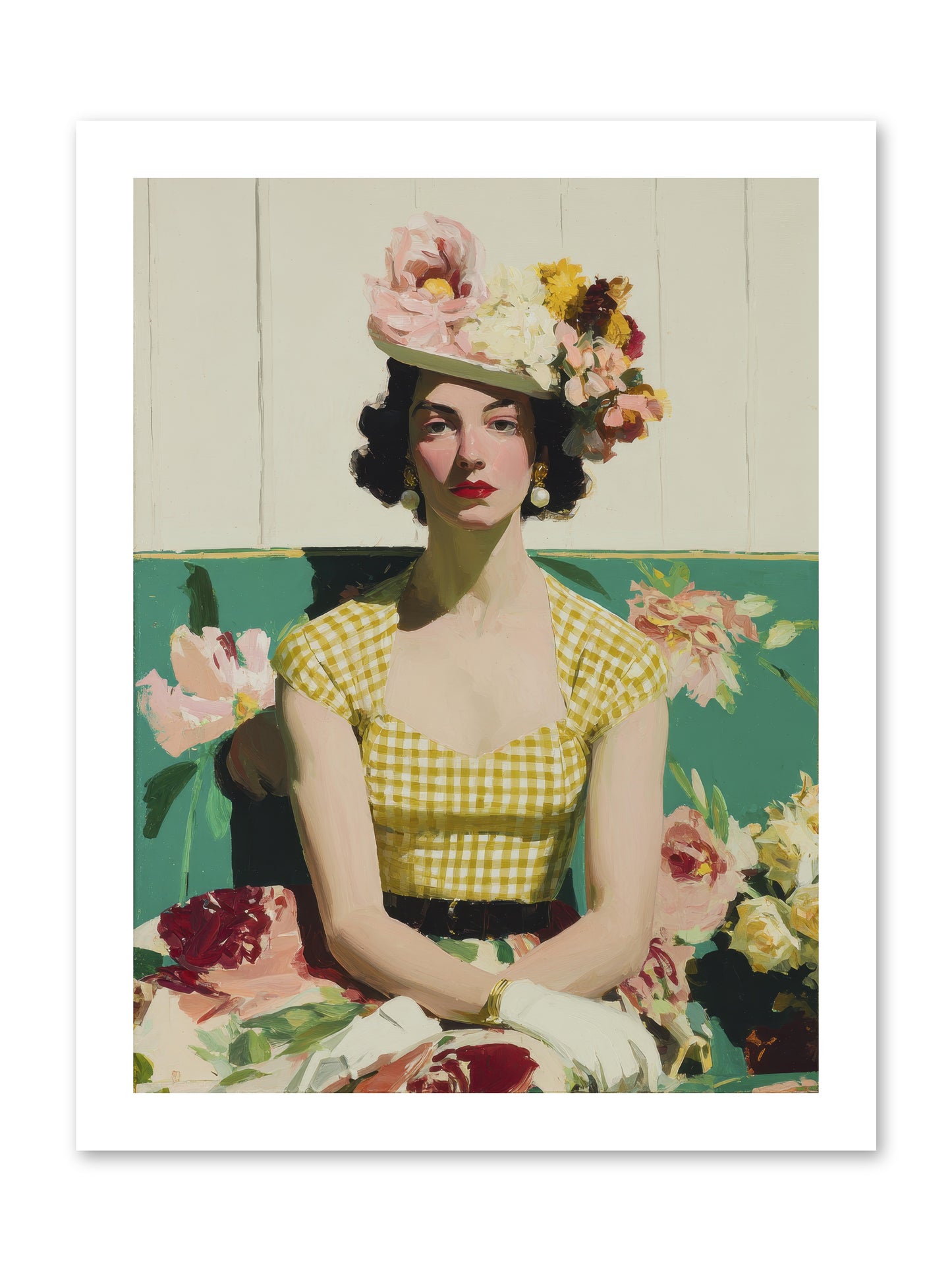 The One Who Commanded Spring -- Paper Print 12x16