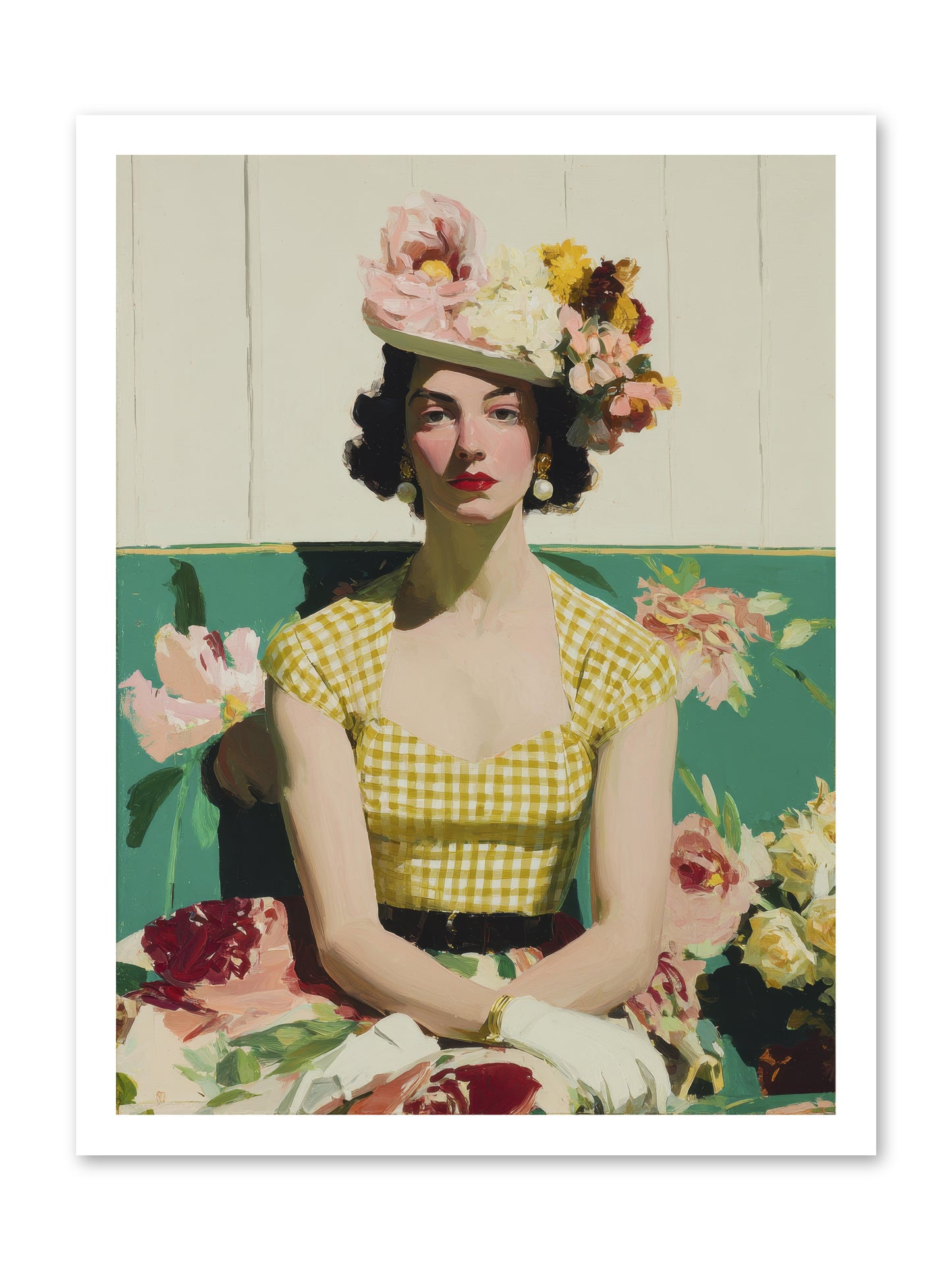 The One Who Commanded Spring -- Loose Canvas Print 18x24