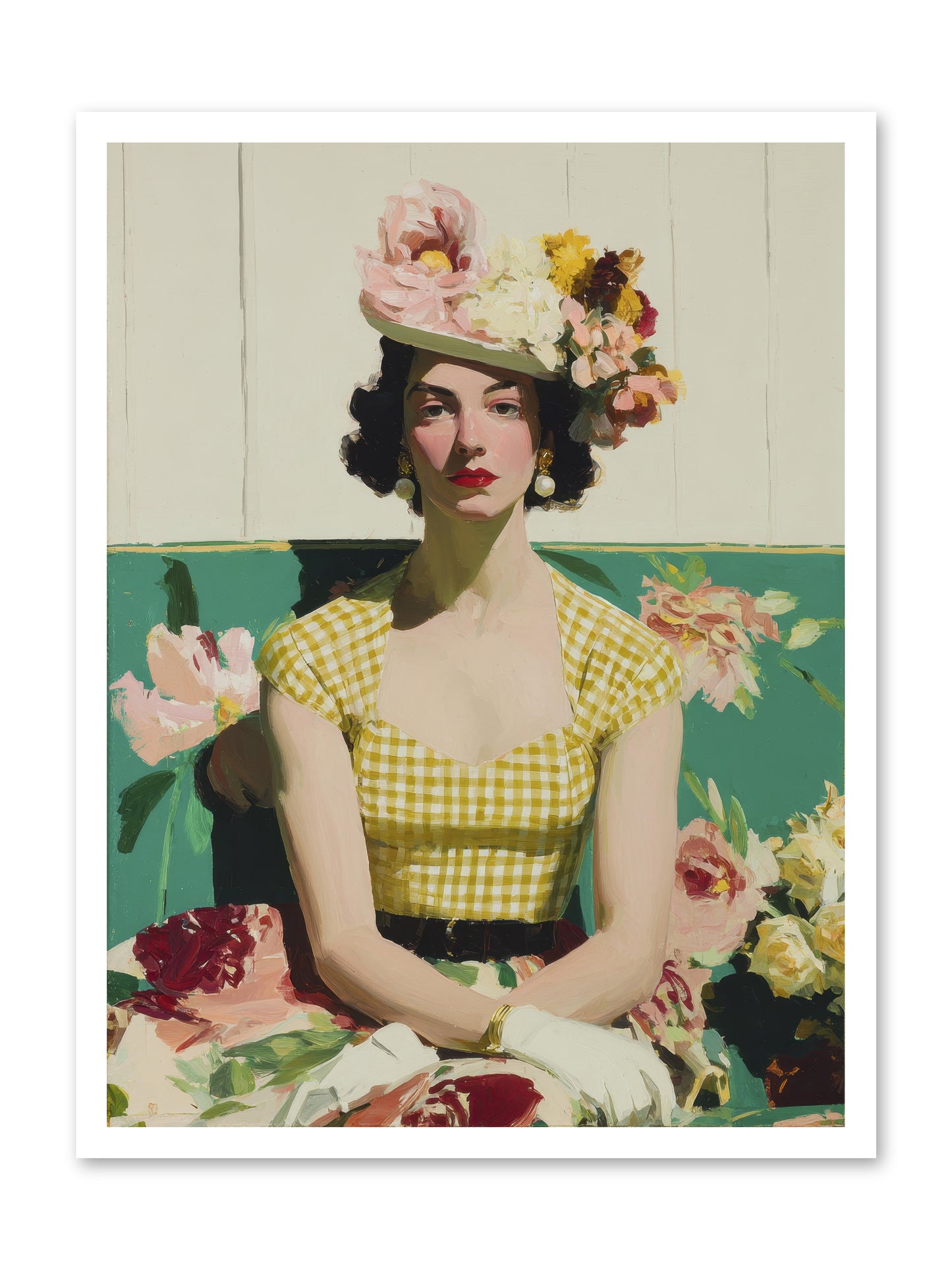 The One Who Commanded Spring -- Loose Canvas Print 24x32
