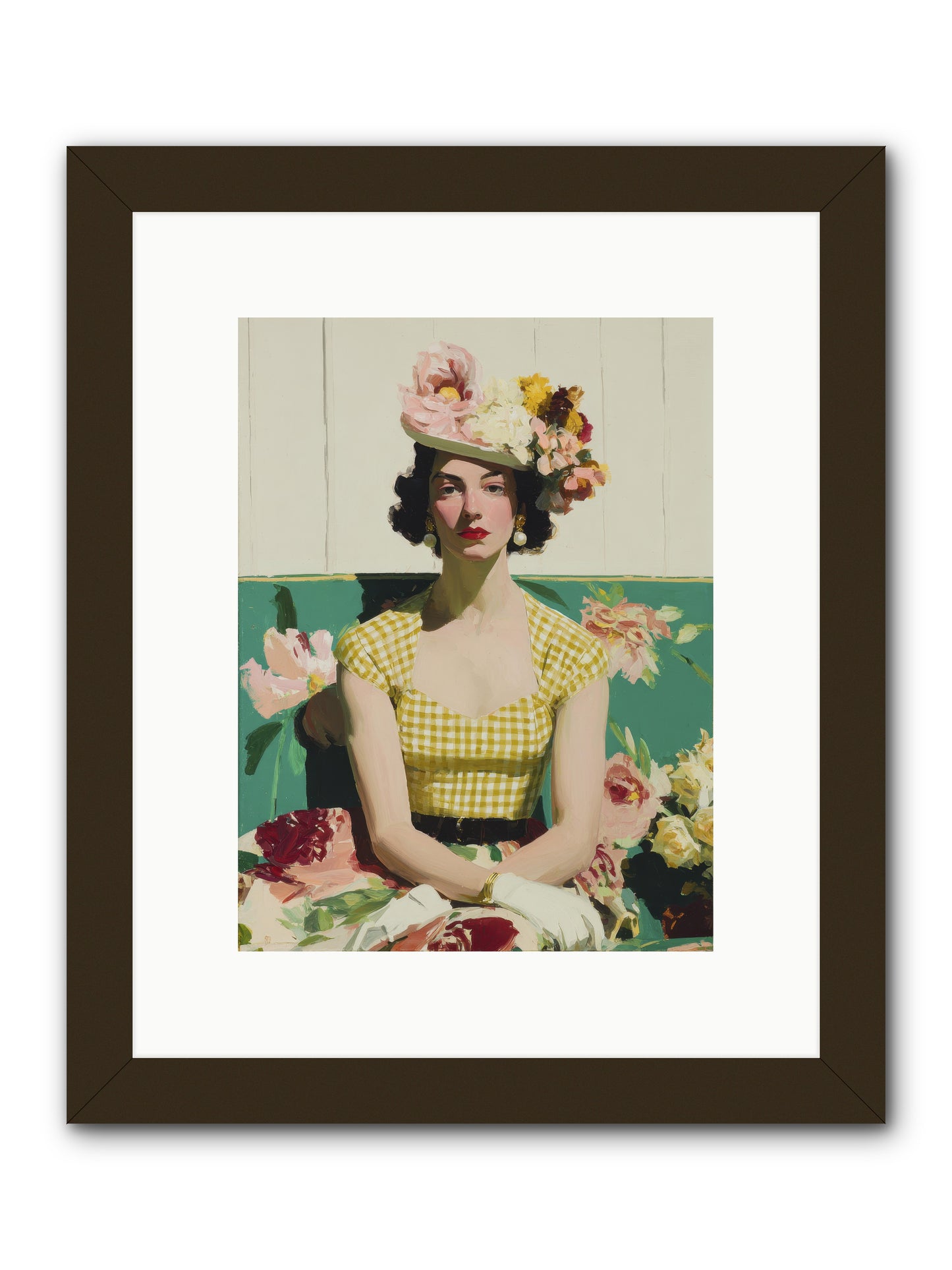 The One Who Commanded Spring -- Framed Print - Black 9x12