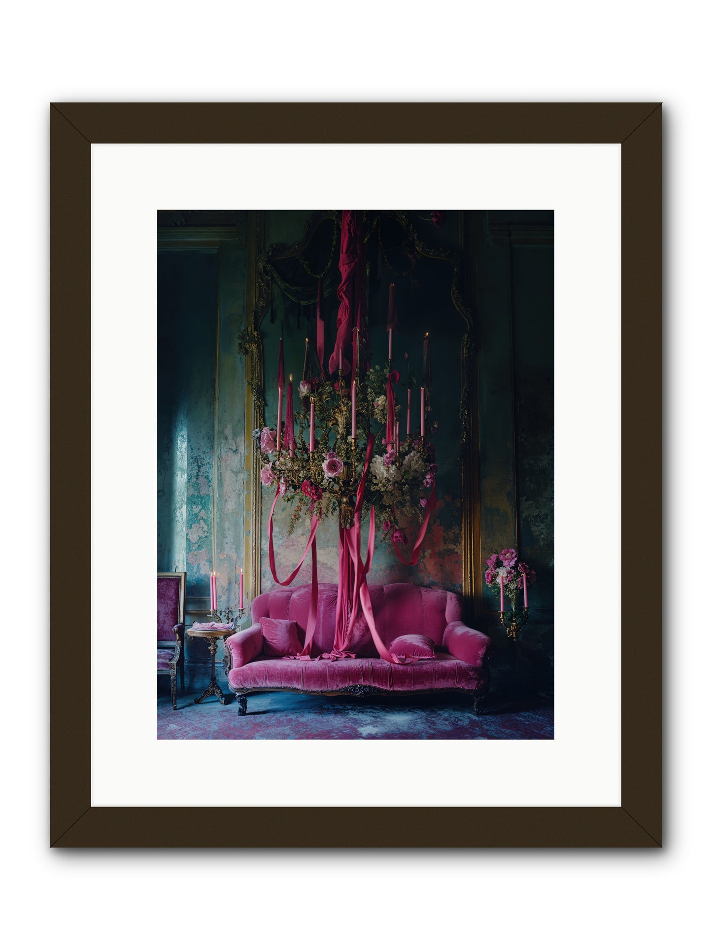 The Opera's Crown -- Framed Print - Black 12x16