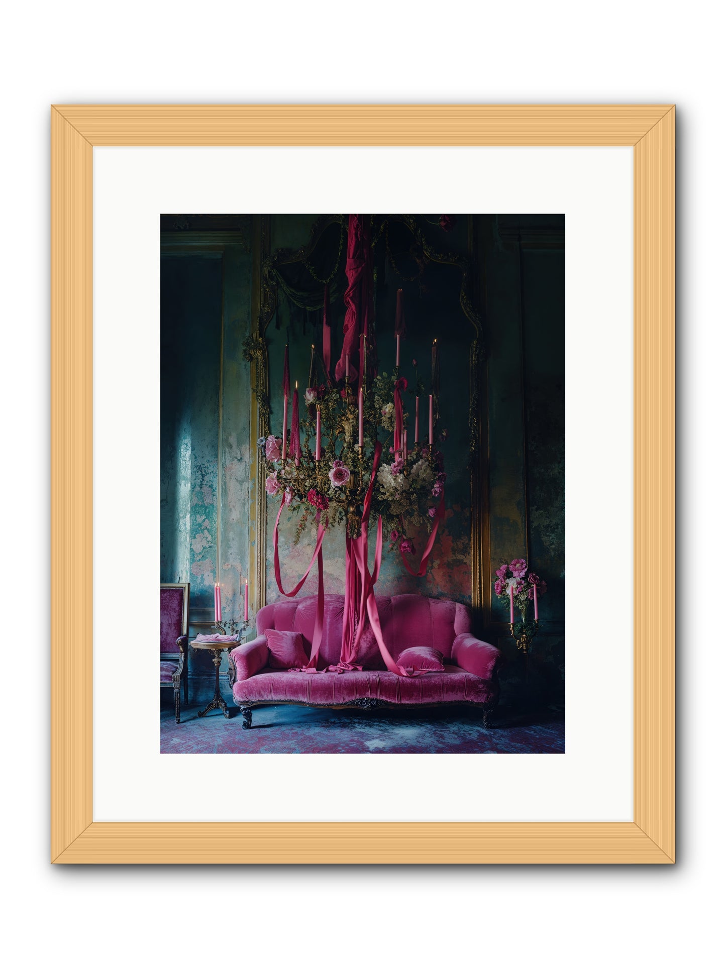 The Opera's Crown -- Framed Print - Natural 12x16
