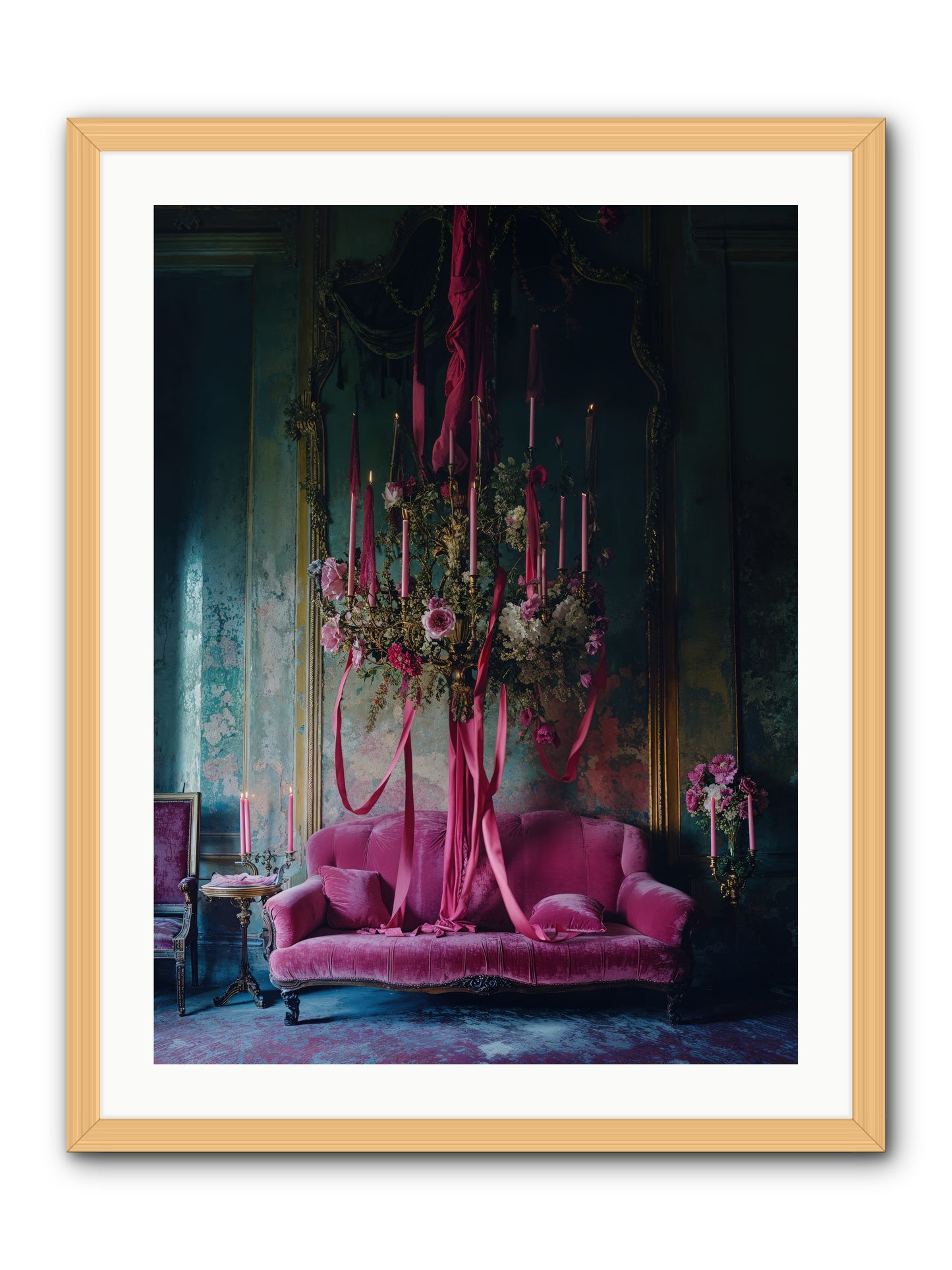The Opera's Crown -- Framed Print - Natural 24x32