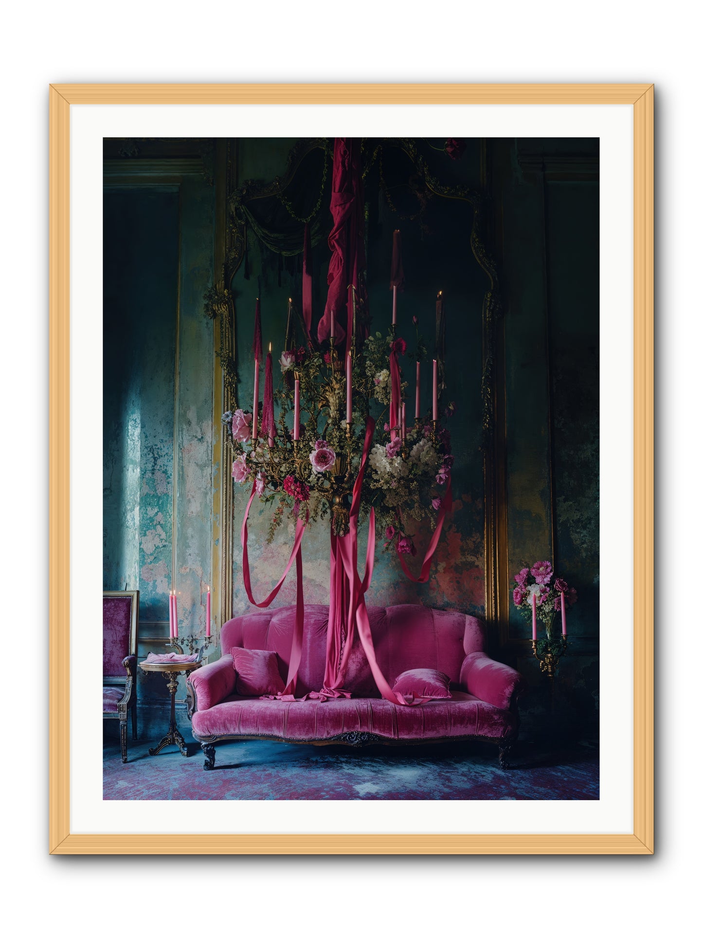 The Opera's Crown -- Framed Print - Natural 30x40