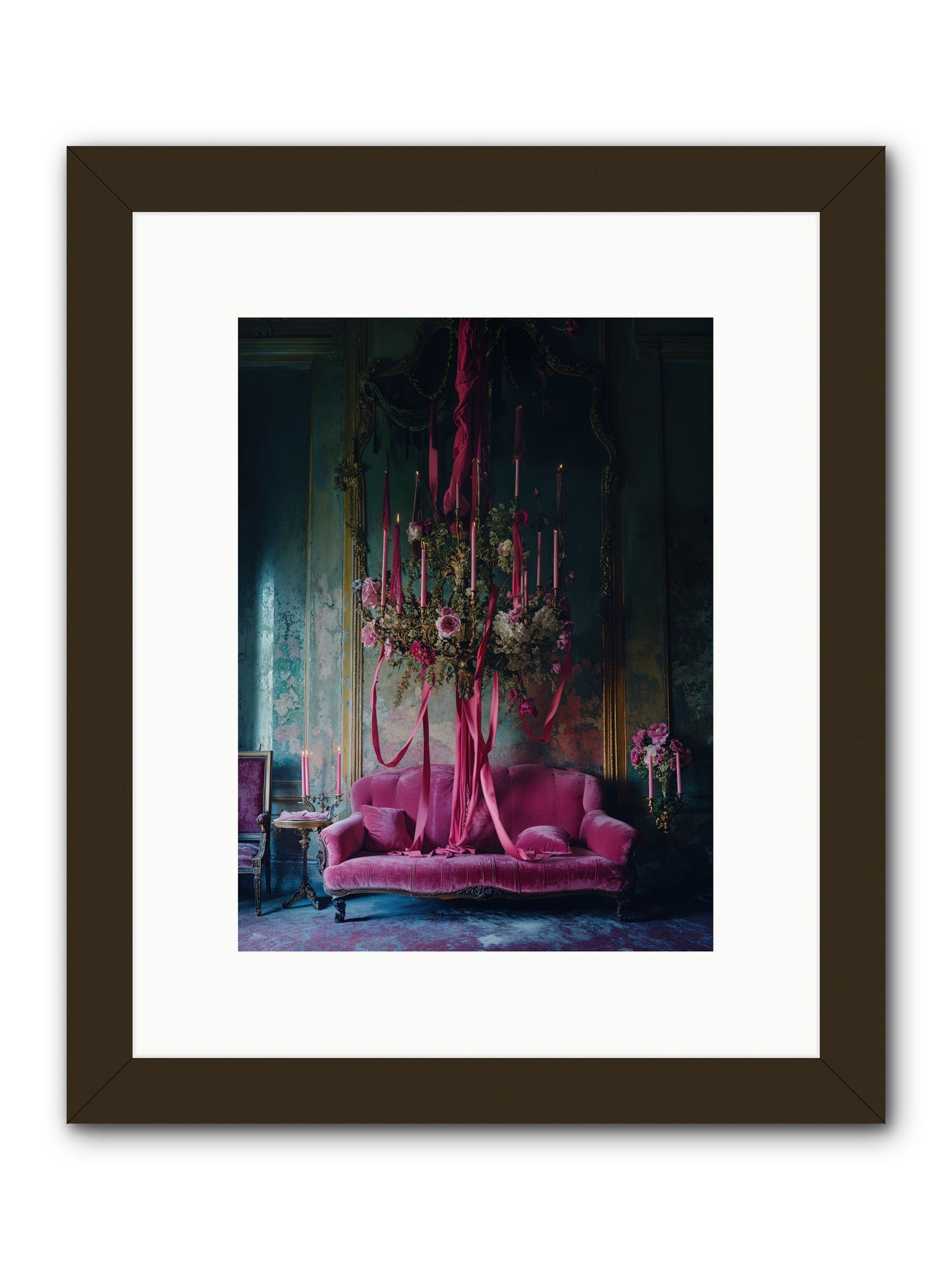 The Opera's Crown -- Framed Print - Black 9x12
